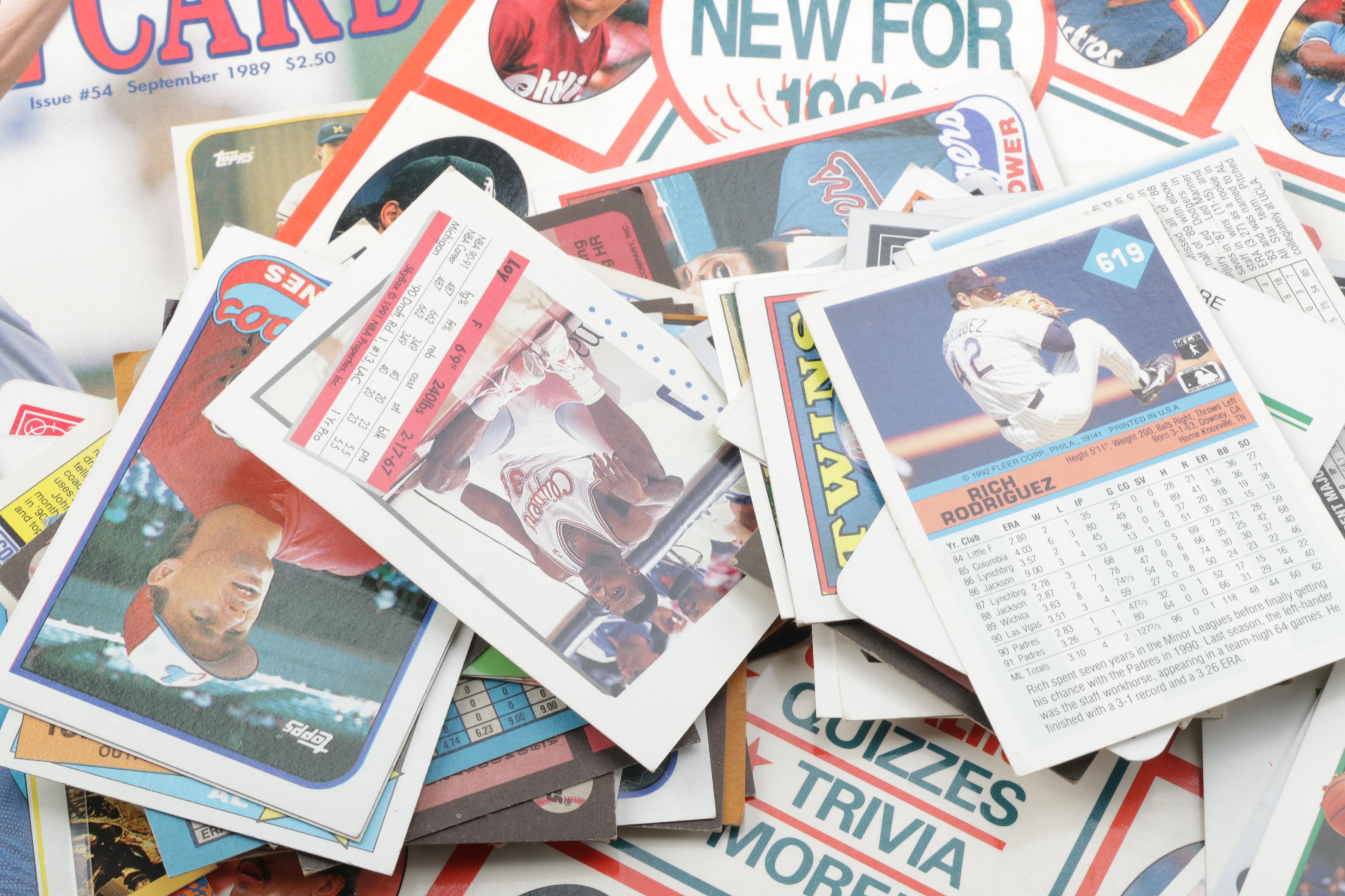 Vintage MLB, NBA, NFL Trading Cards