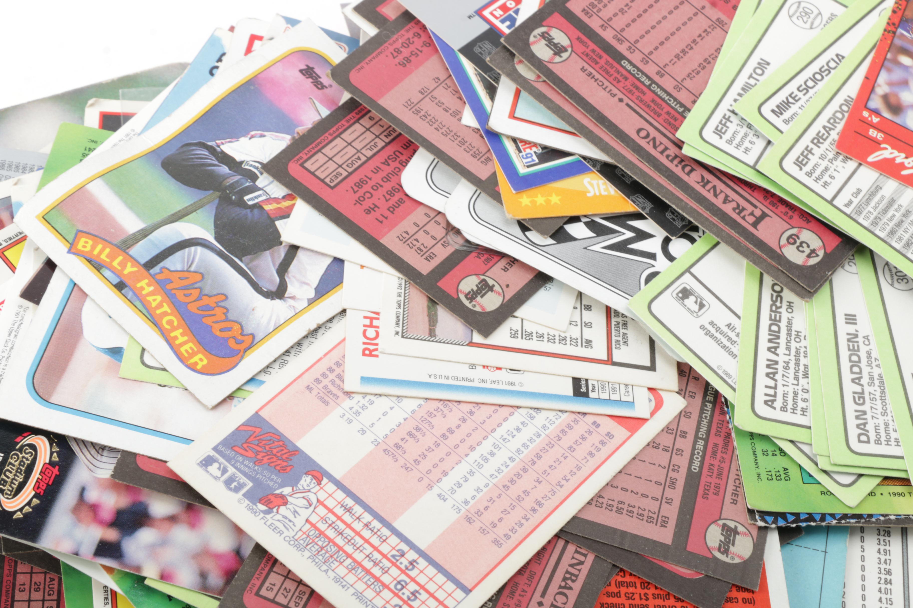 Vintage MLB, NBA, NFL Trading Cards