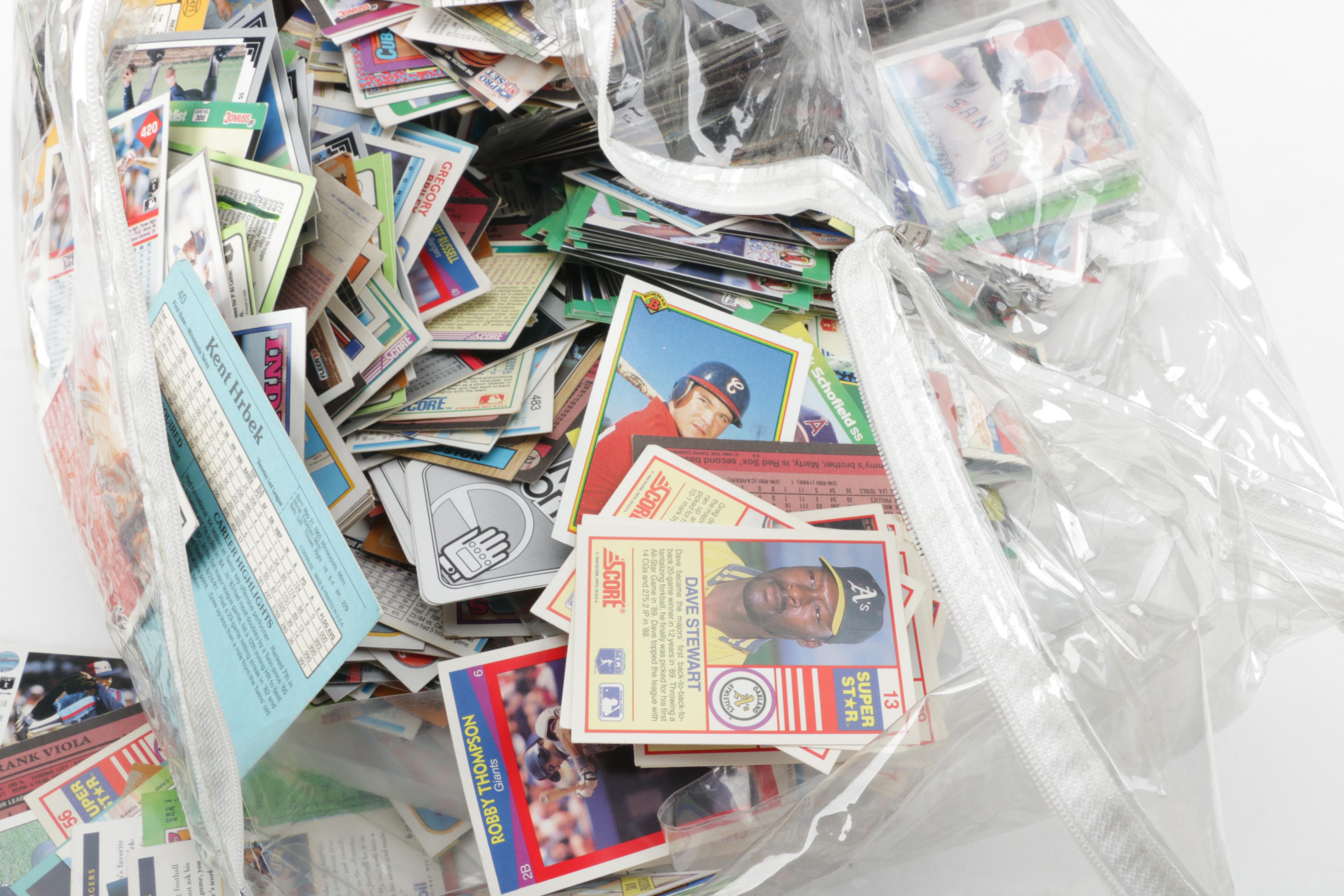 Vintage MLB, NBA, NFL Trading Cards