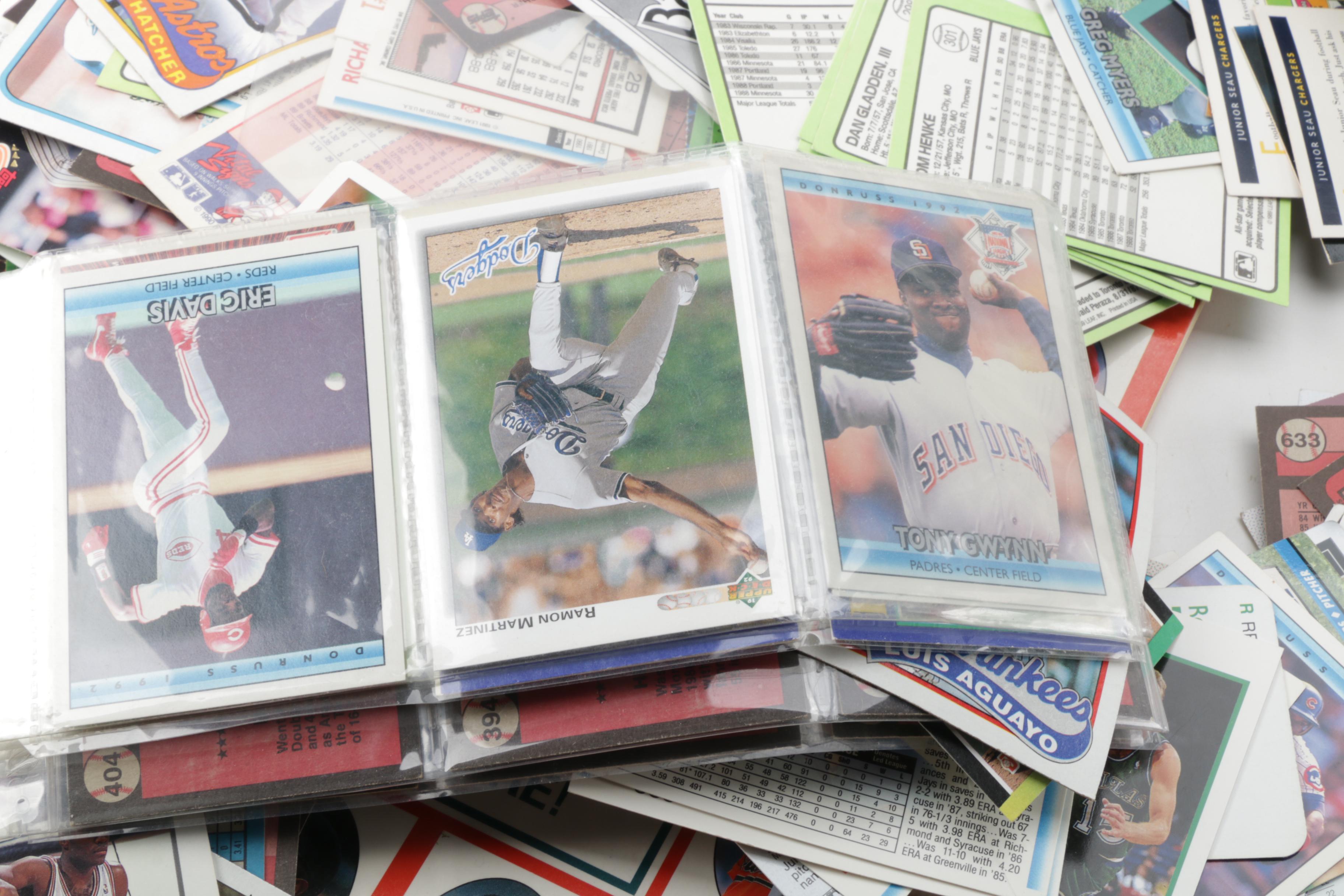 Vintage MLB, NBA, NFL Trading Cards