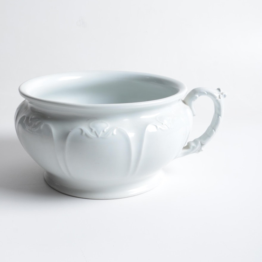 Johnson Bros. Ironstone Chamber Pot