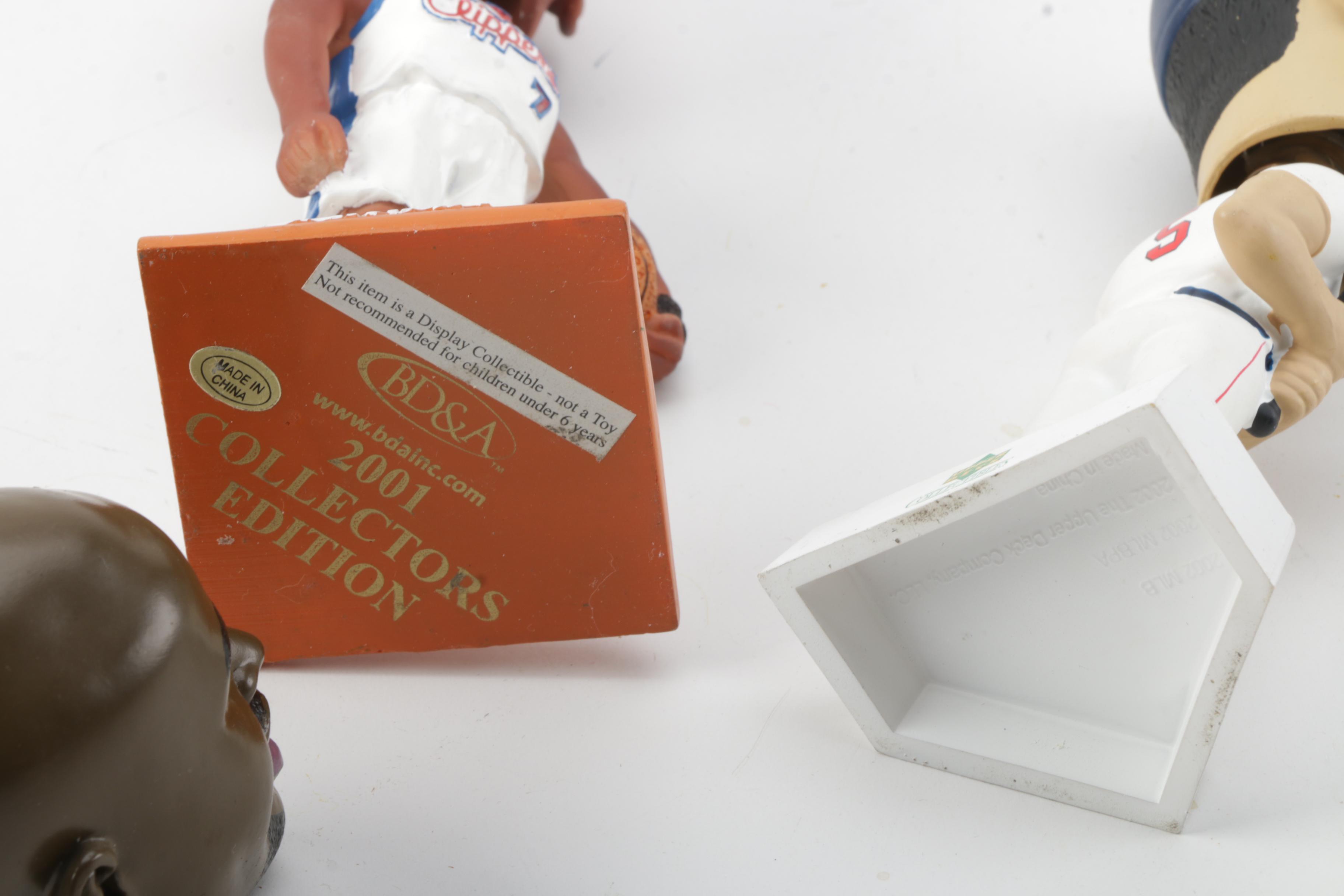 NBA Bobbleheads and LA Lakers Matryoshka Doll