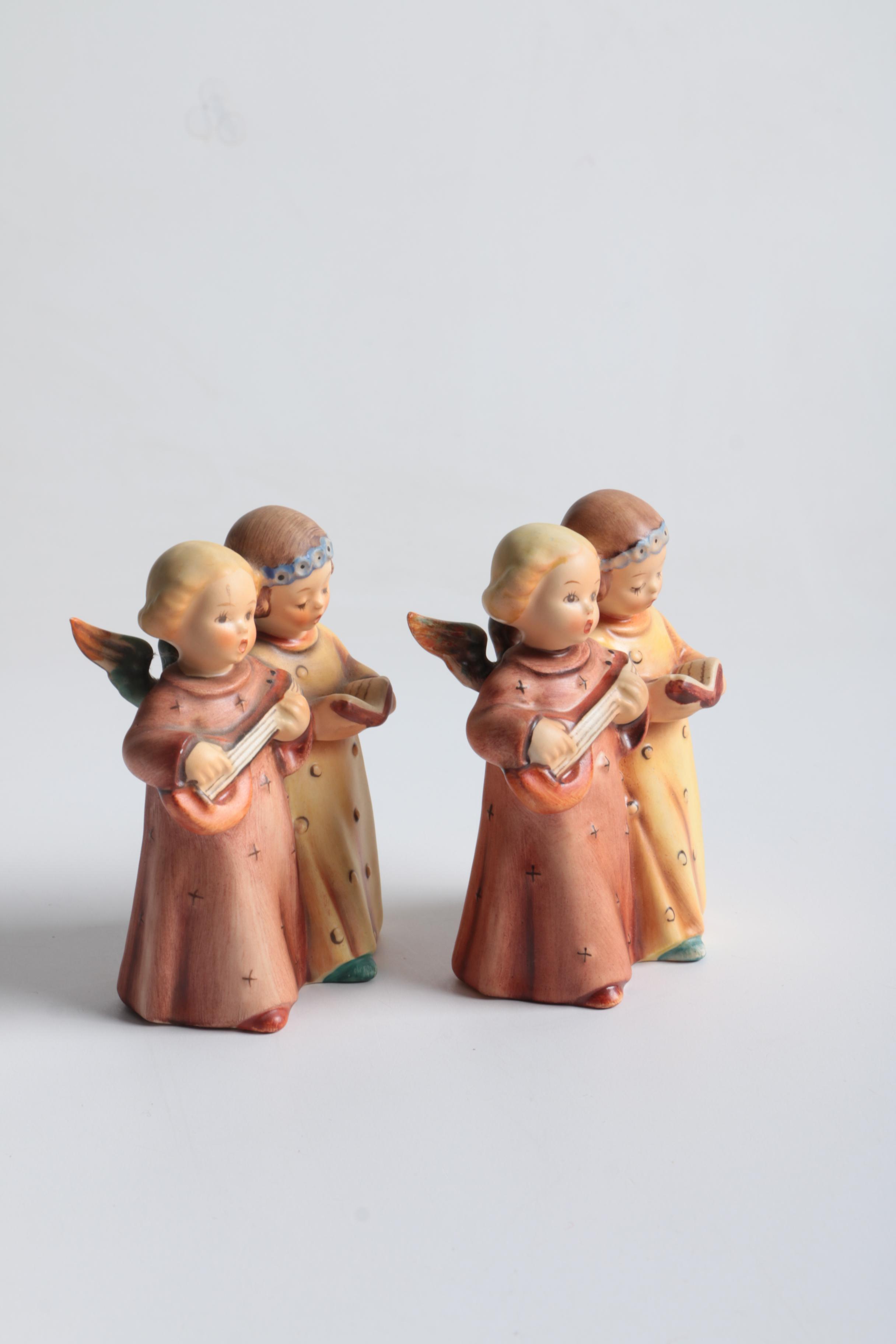 1950s Hummel and Goebel "Angelic Song" Figurines