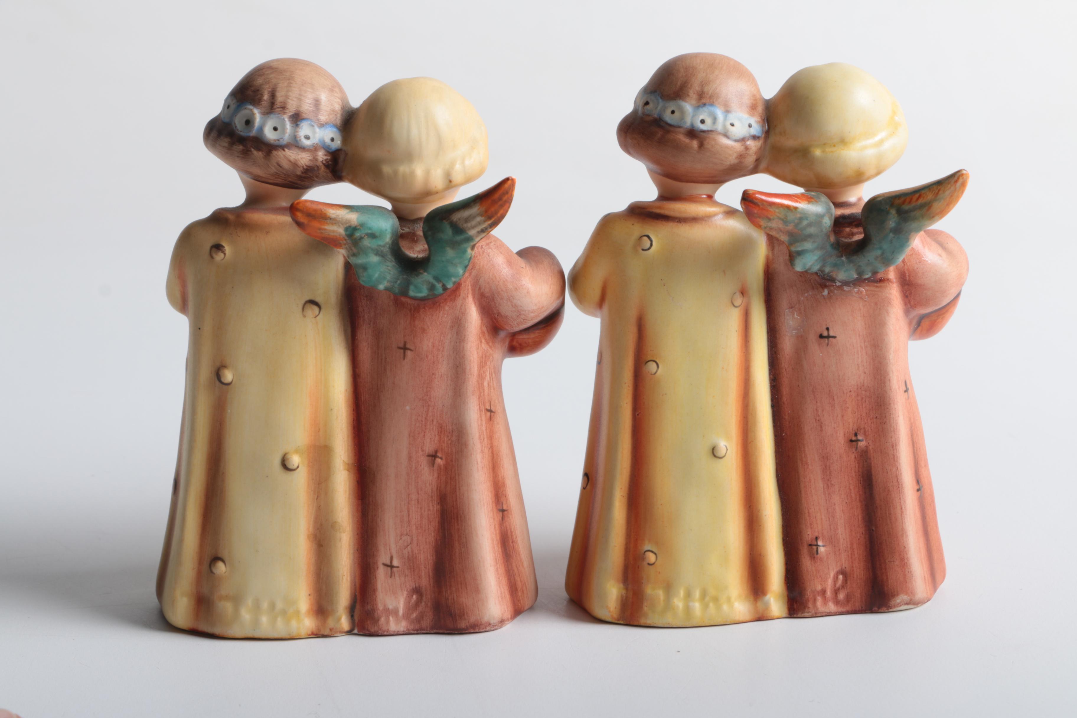 1950s Hummel and Goebel "Angelic Song" Figurines