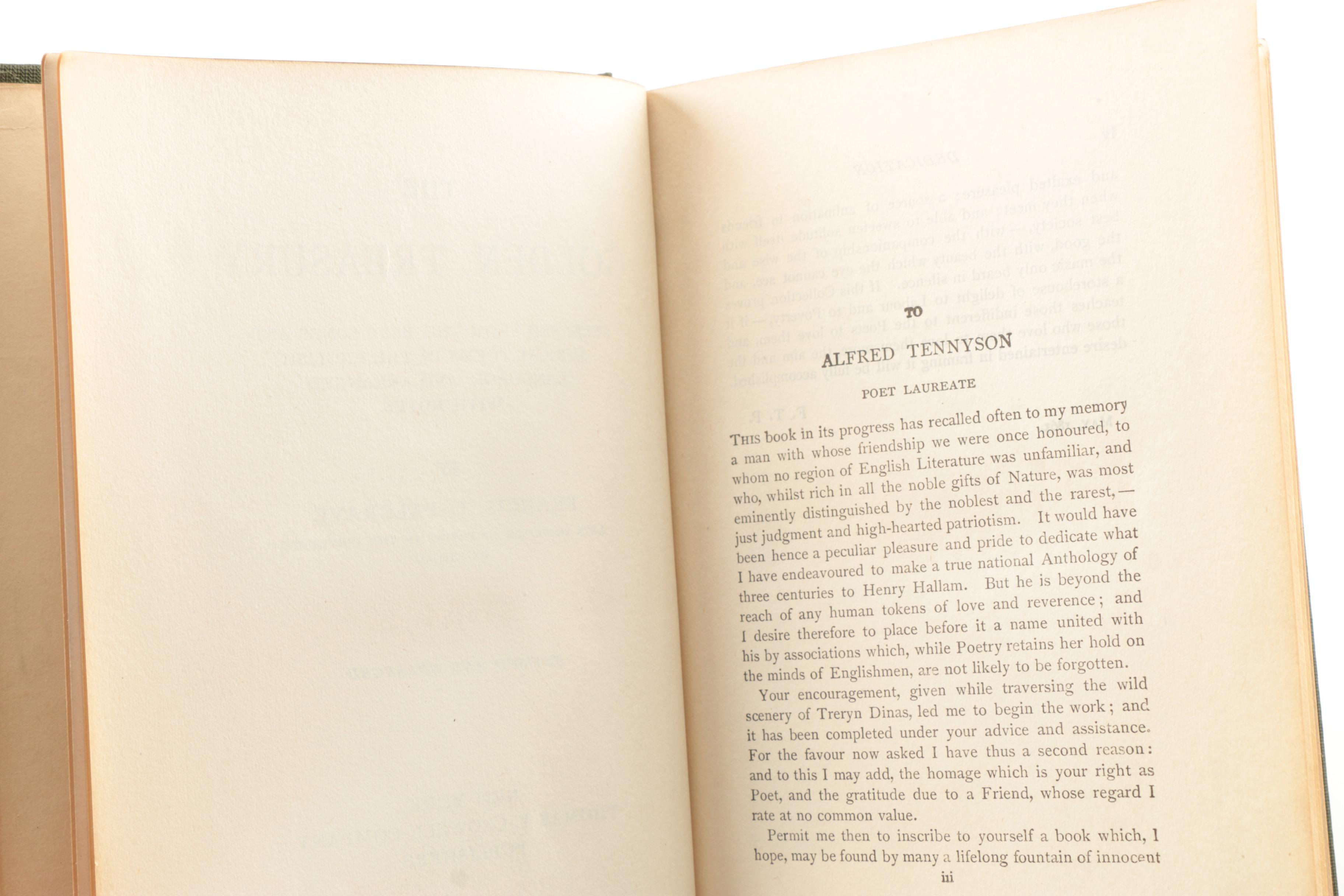 1890s Poetical Works featuring John Keats and Henry Wadsworth Longfellow