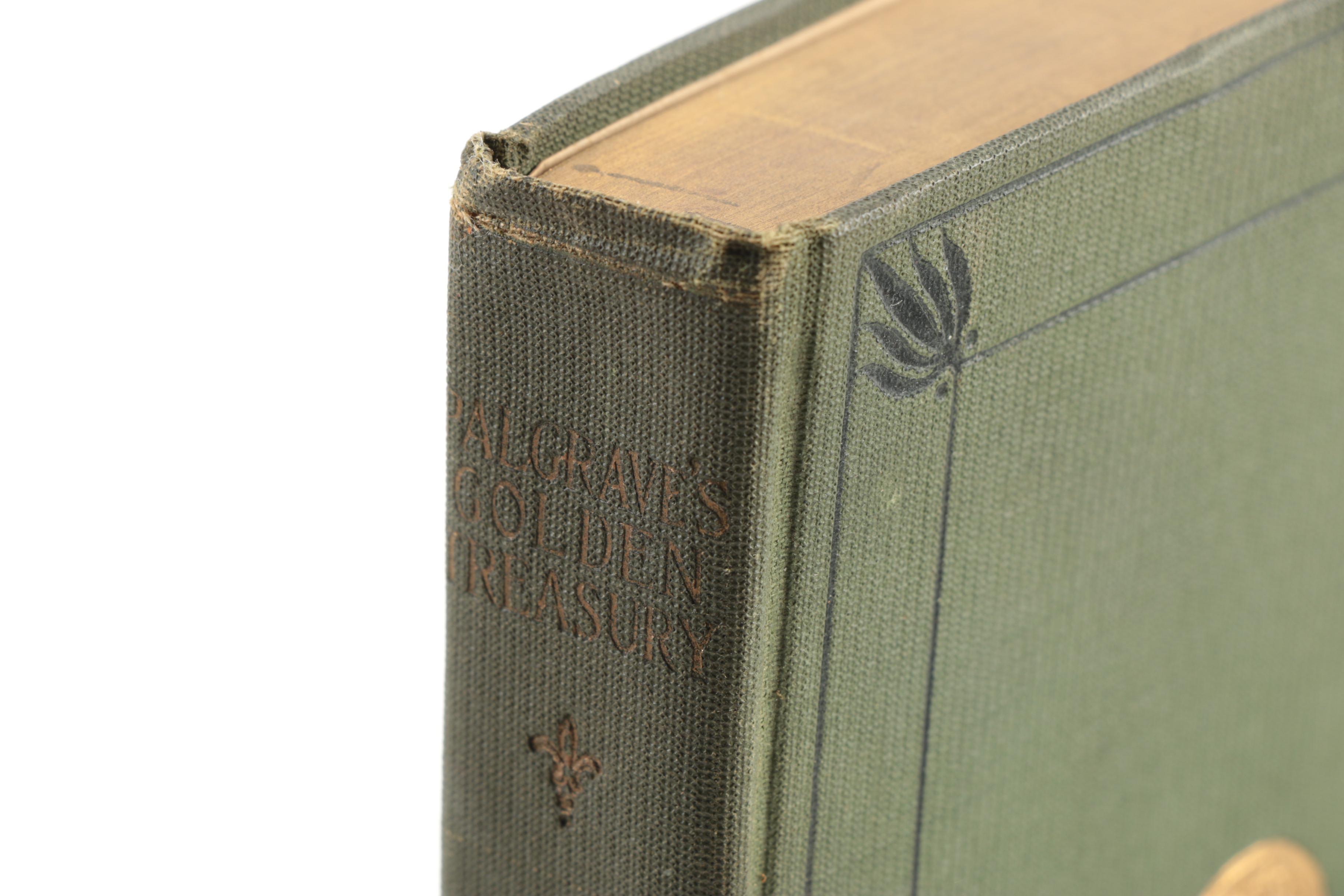 1890s Poetical Works featuring John Keats and Henry Wadsworth Longfellow