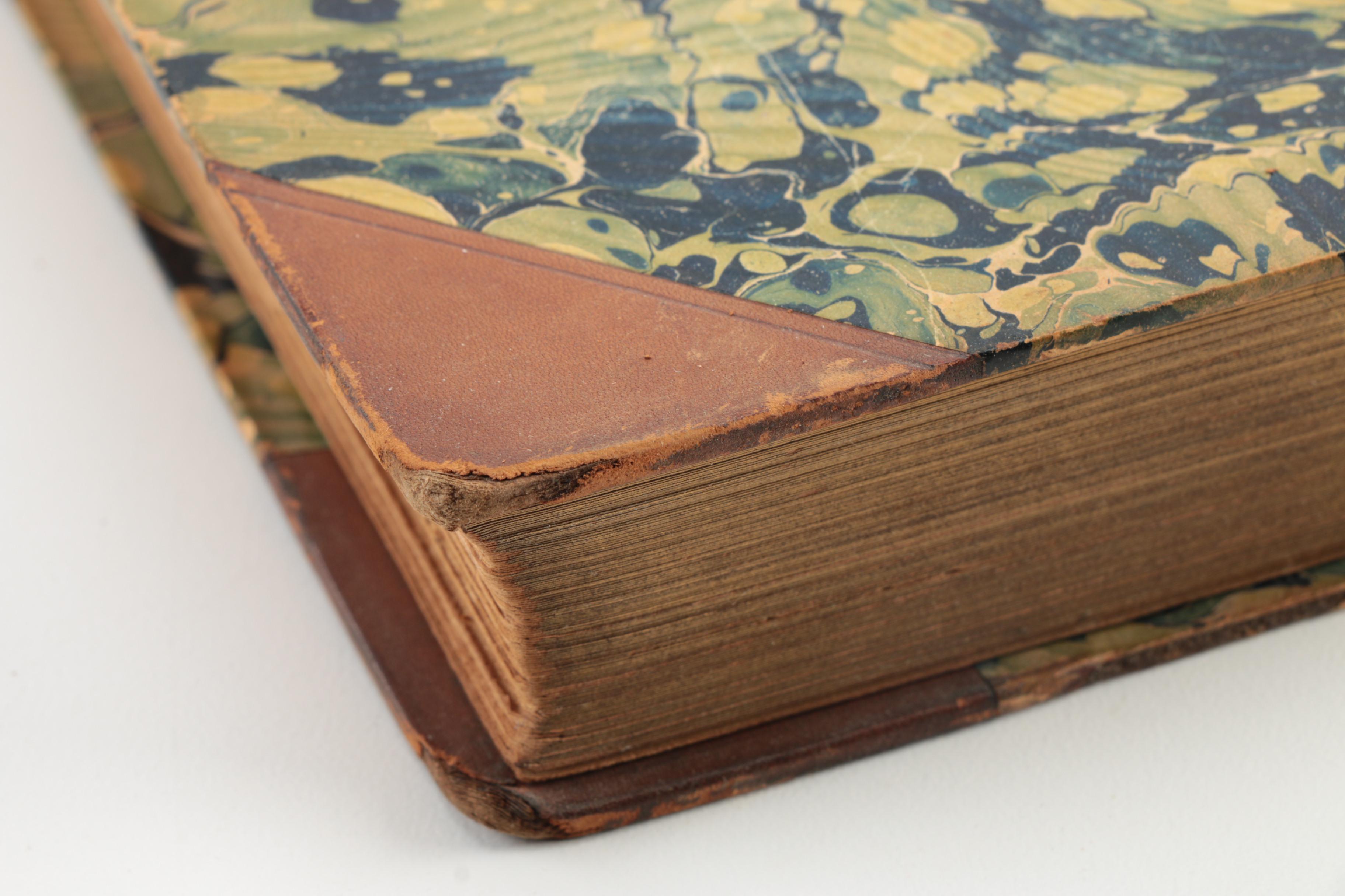 1890s Poetical Works featuring John Keats and Henry Wadsworth Longfellow