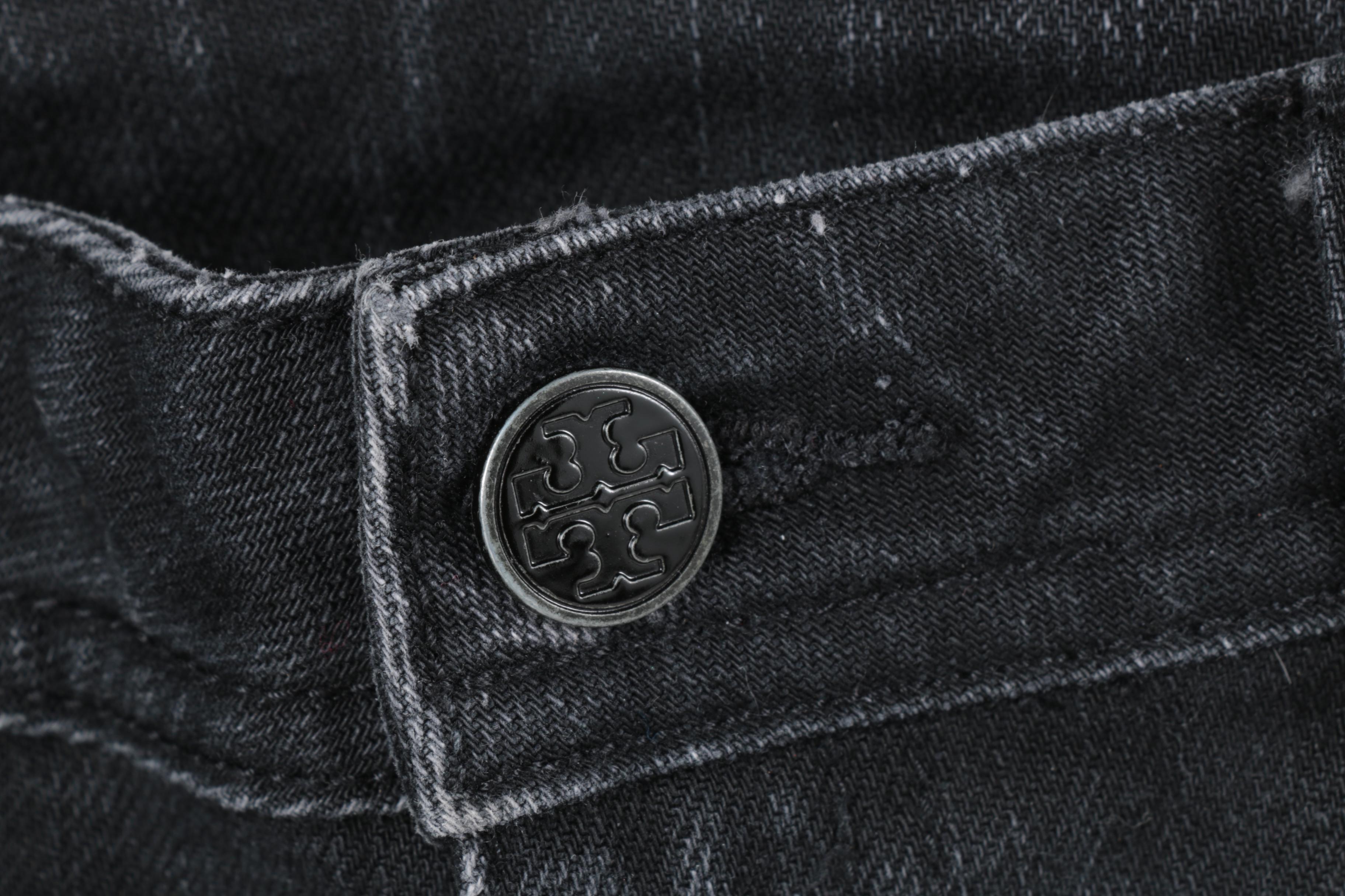 Women's Tory Burch Black Skinny Jeans and Corduroys