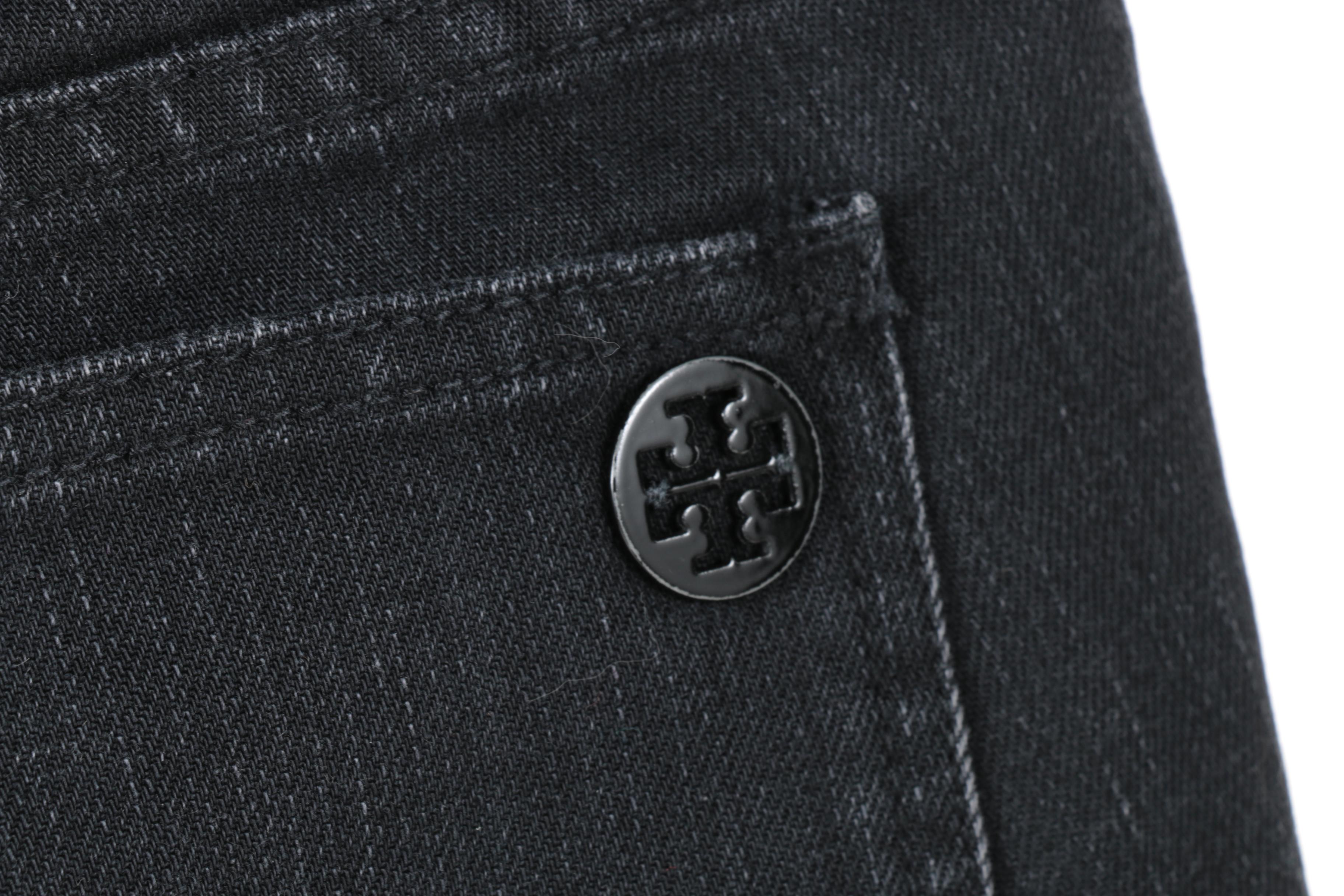 Women's Tory Burch Black Skinny Jeans and Corduroys