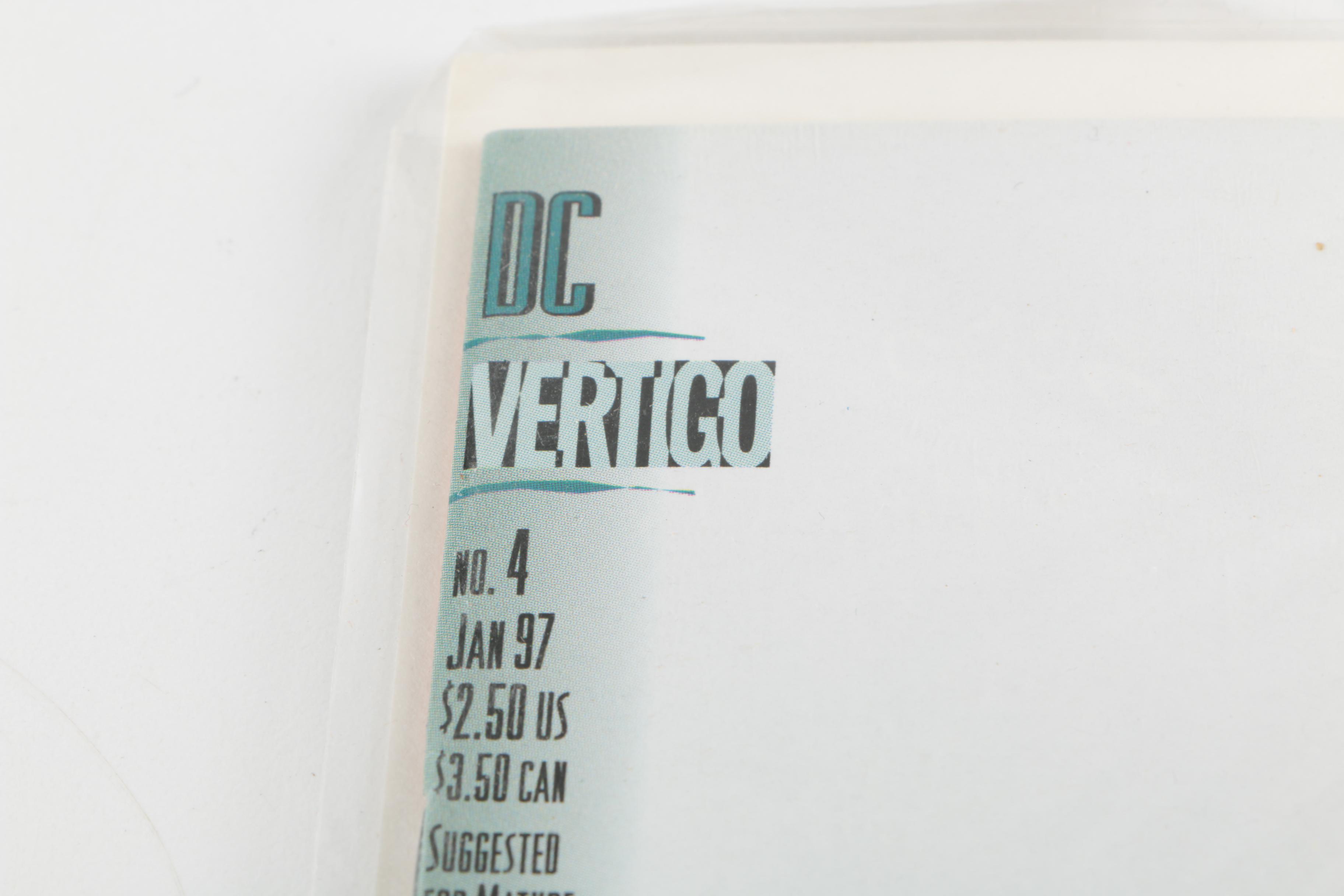 Nineteen DC and Vertigo Modern Age Comic Books