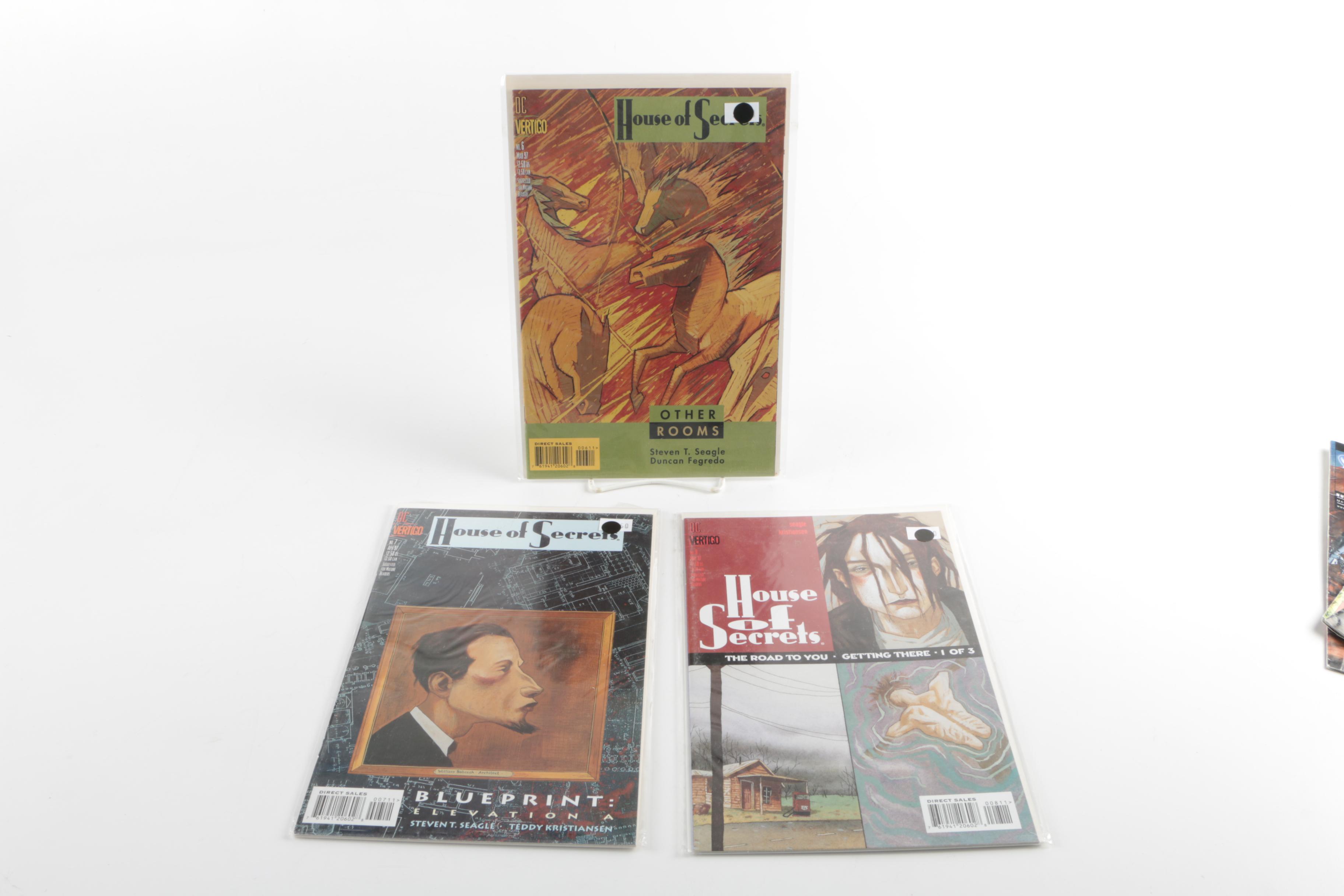 Nineteen DC and Vertigo Modern Age Comic Books