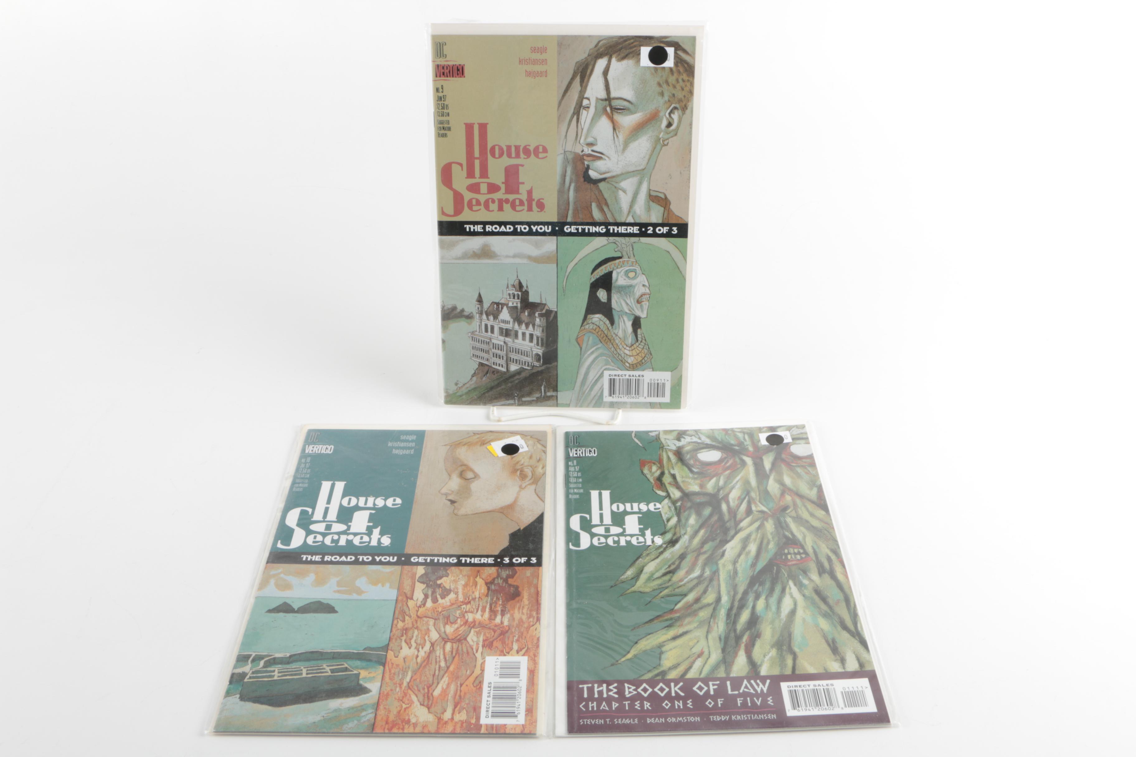 Nineteen DC and Vertigo Modern Age Comic Books