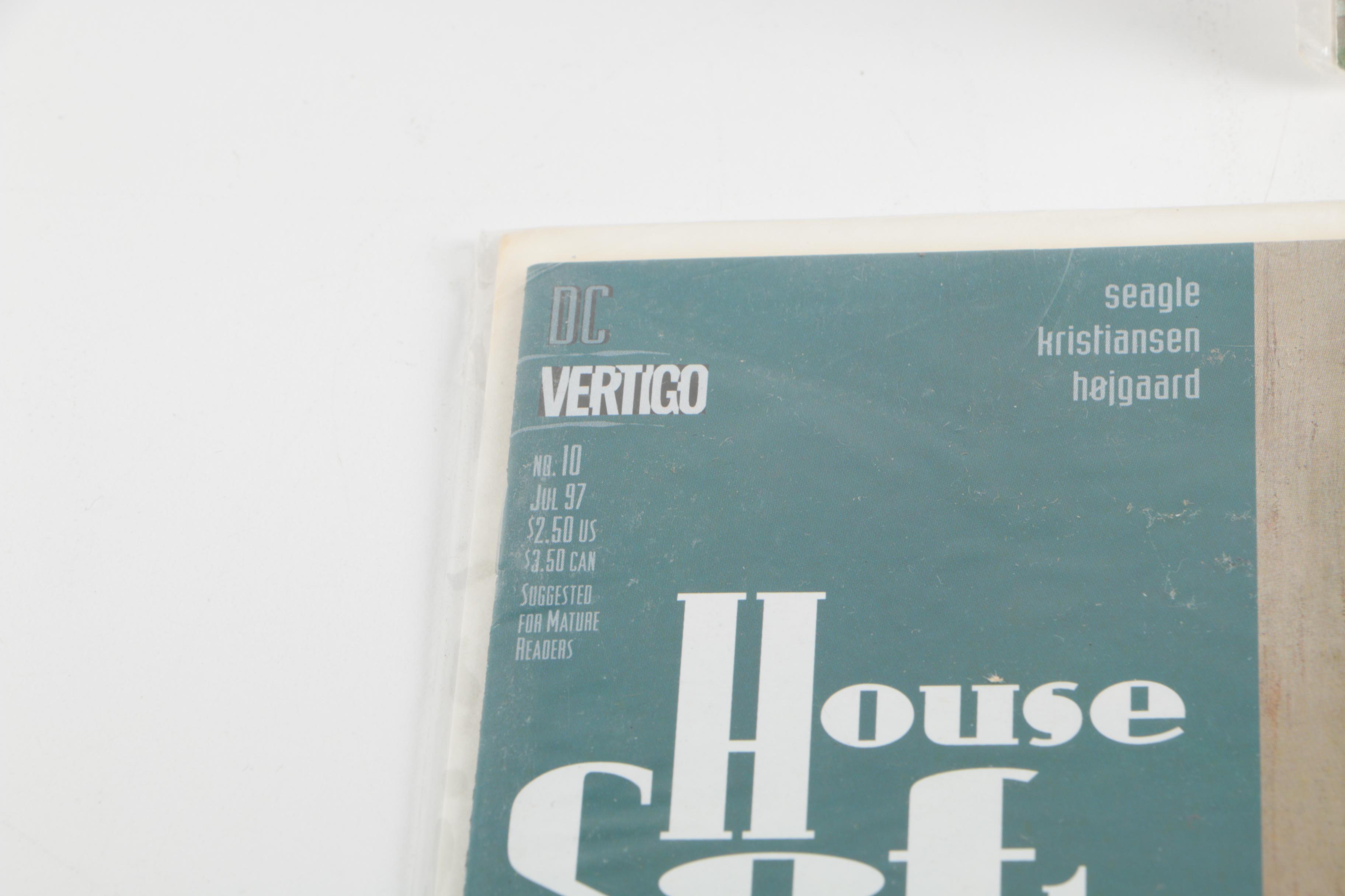 Nineteen DC and Vertigo Modern Age Comic Books