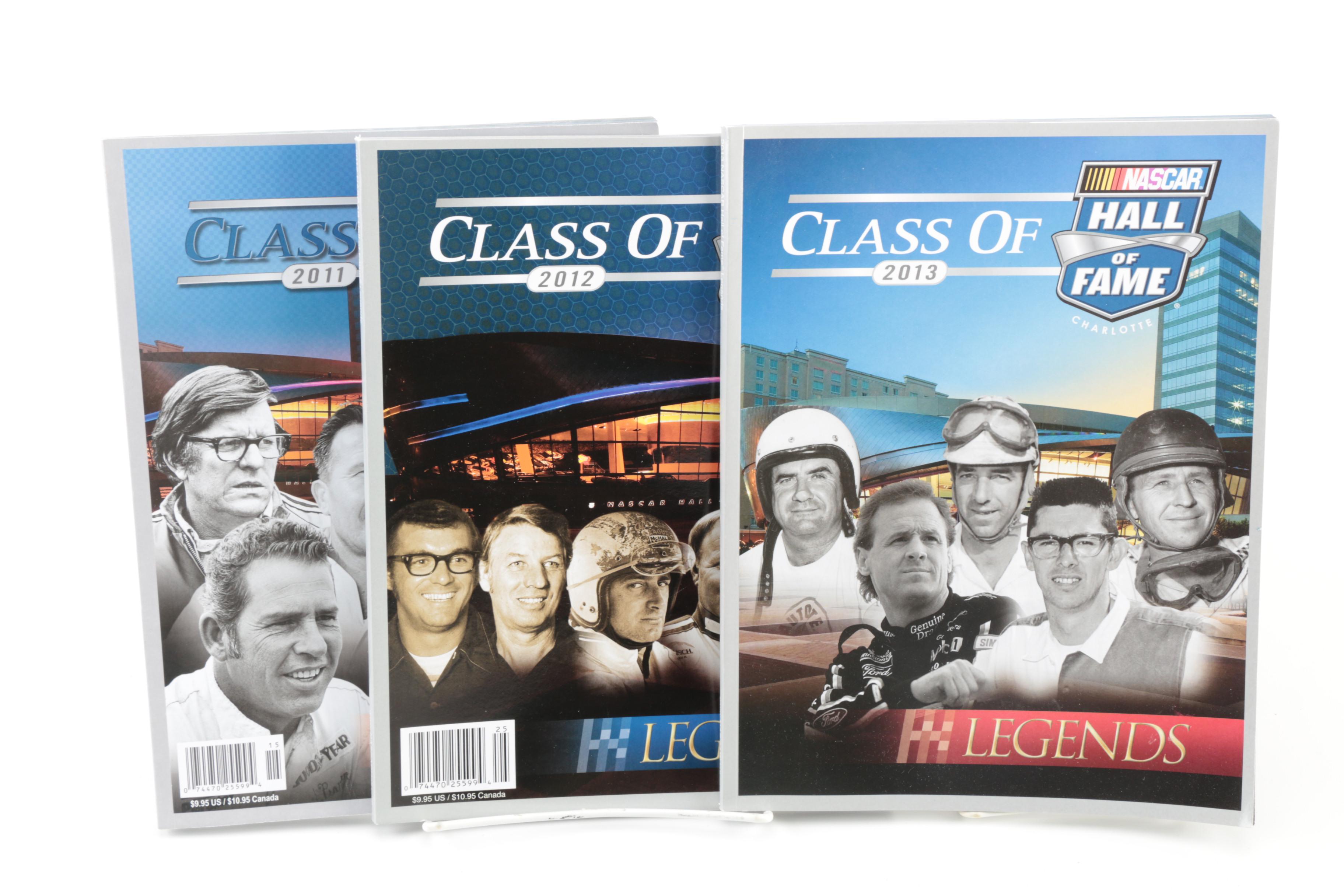 NASCAR Hall-Of-Fame Guides and Model Cars