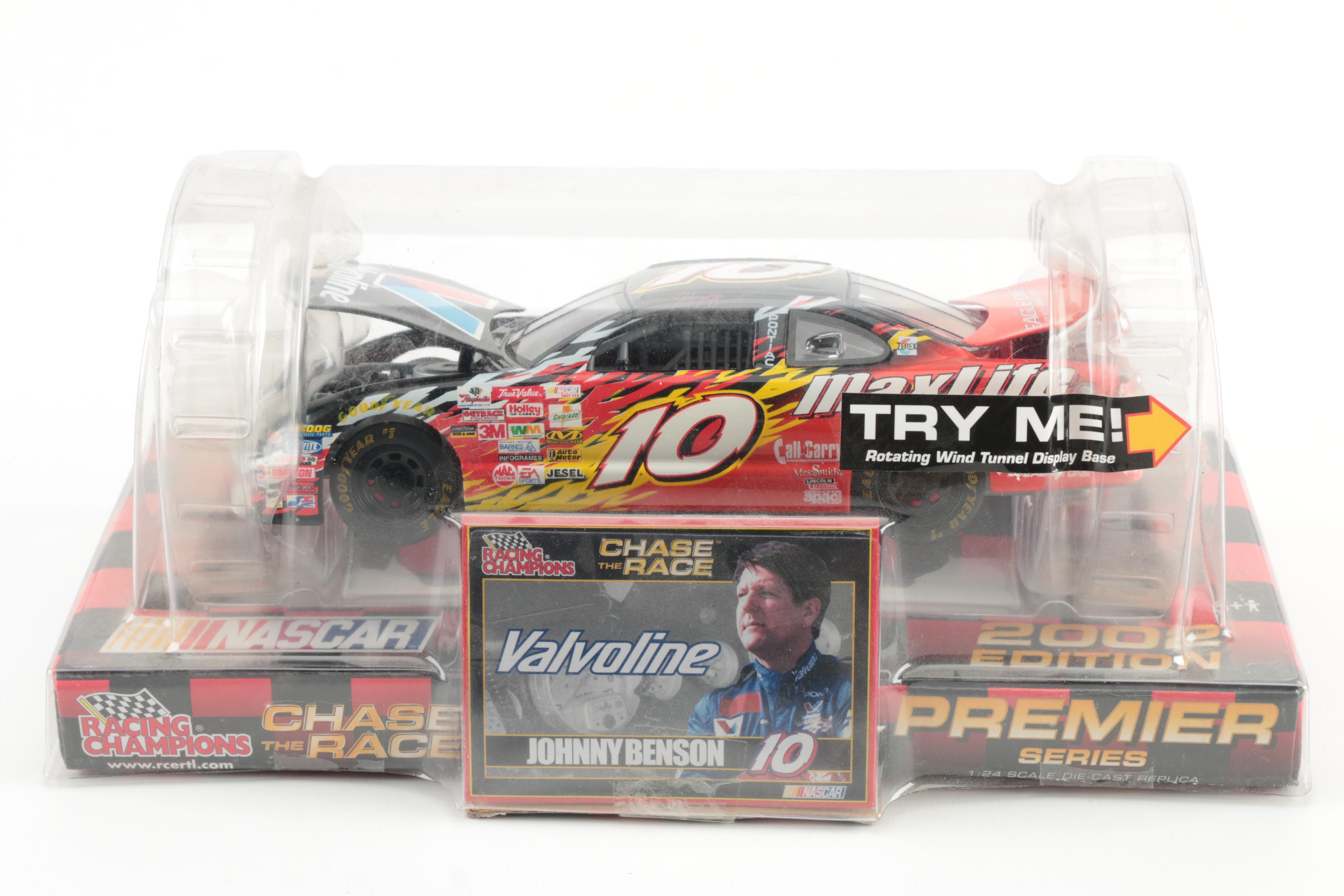 NASCAR Hall-Of-Fame Guides and Model Cars