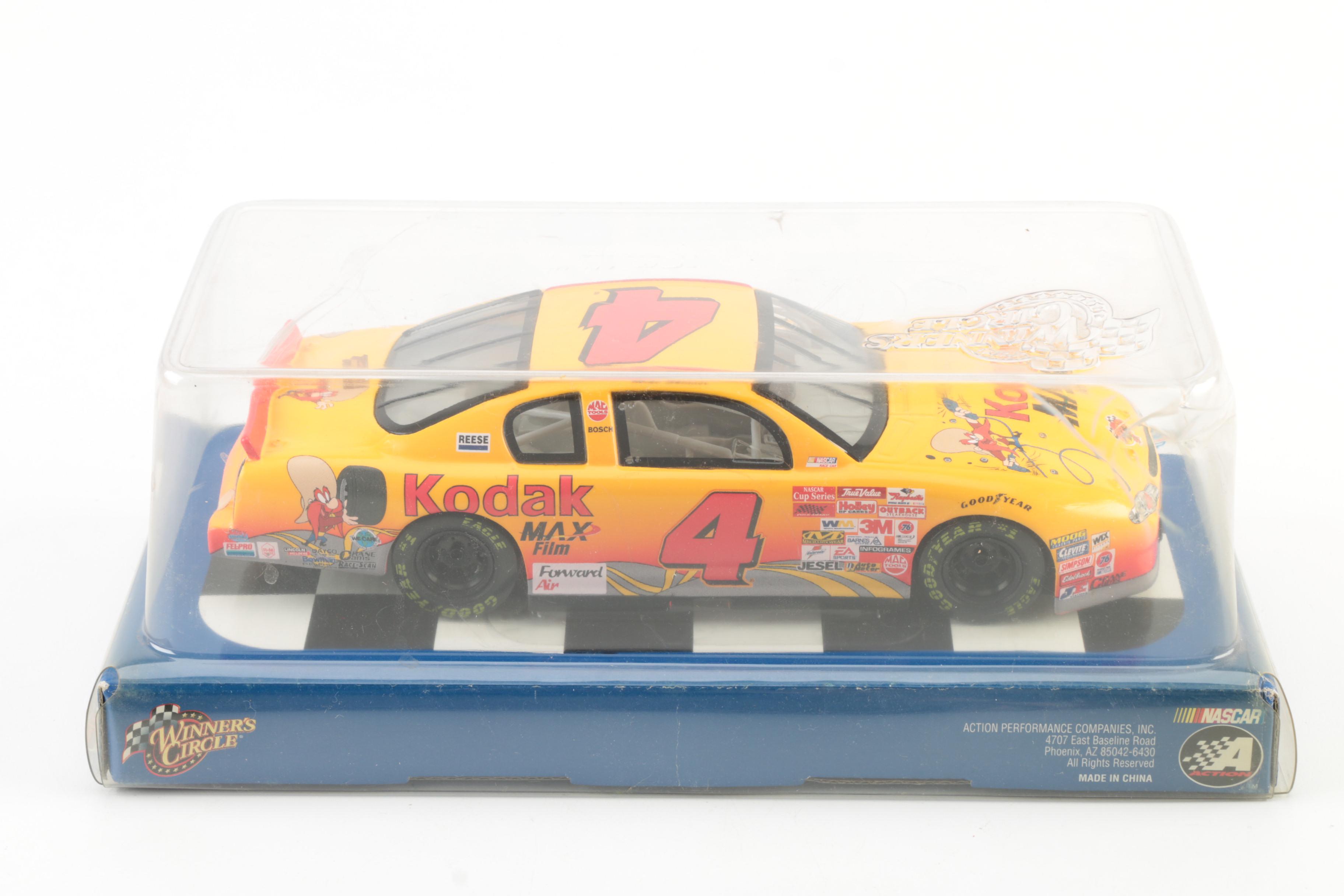 NASCAR Hall-Of-Fame Guides and Model Cars