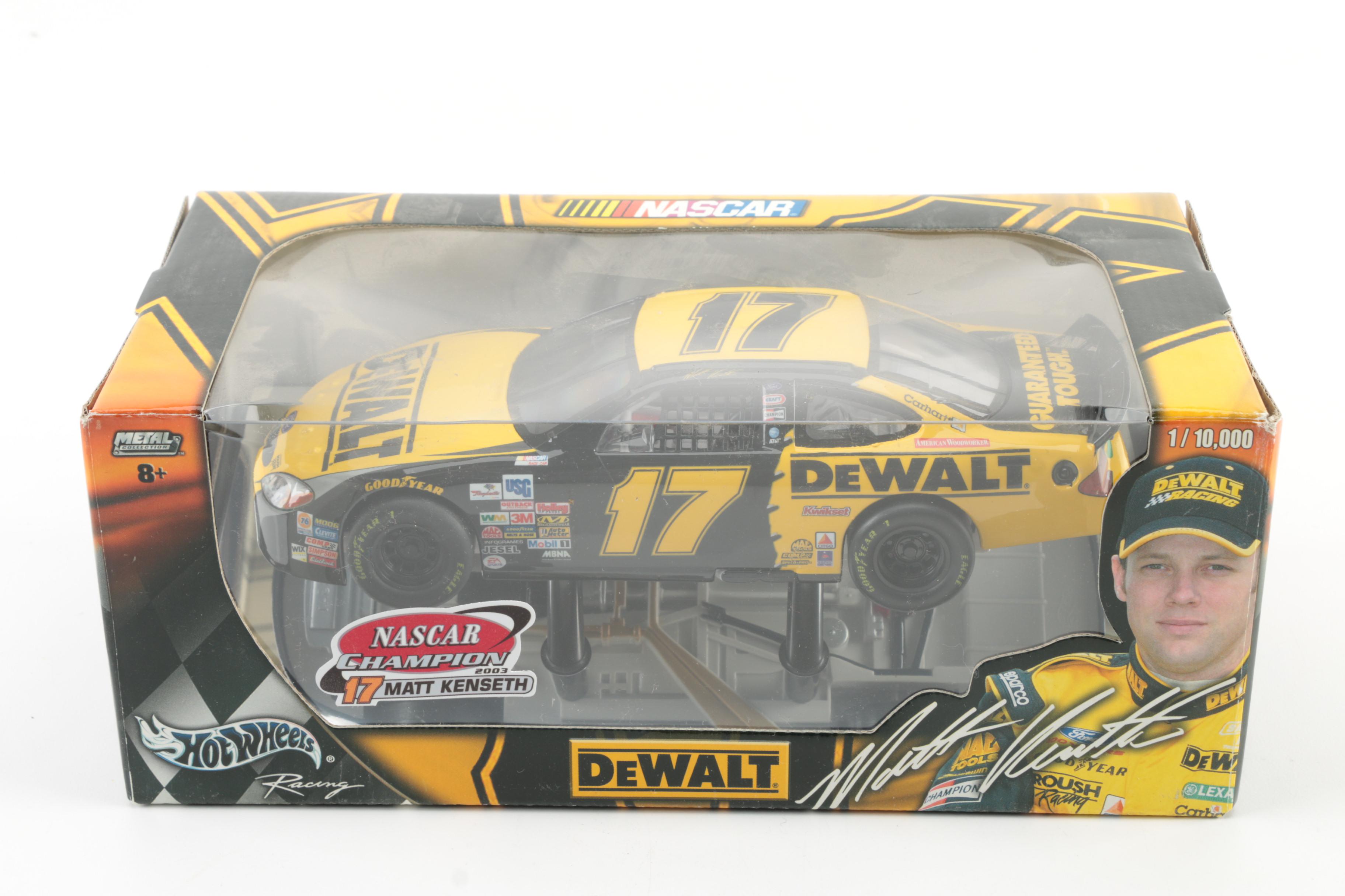 NASCAR Hall-Of-Fame Guides and Model Cars