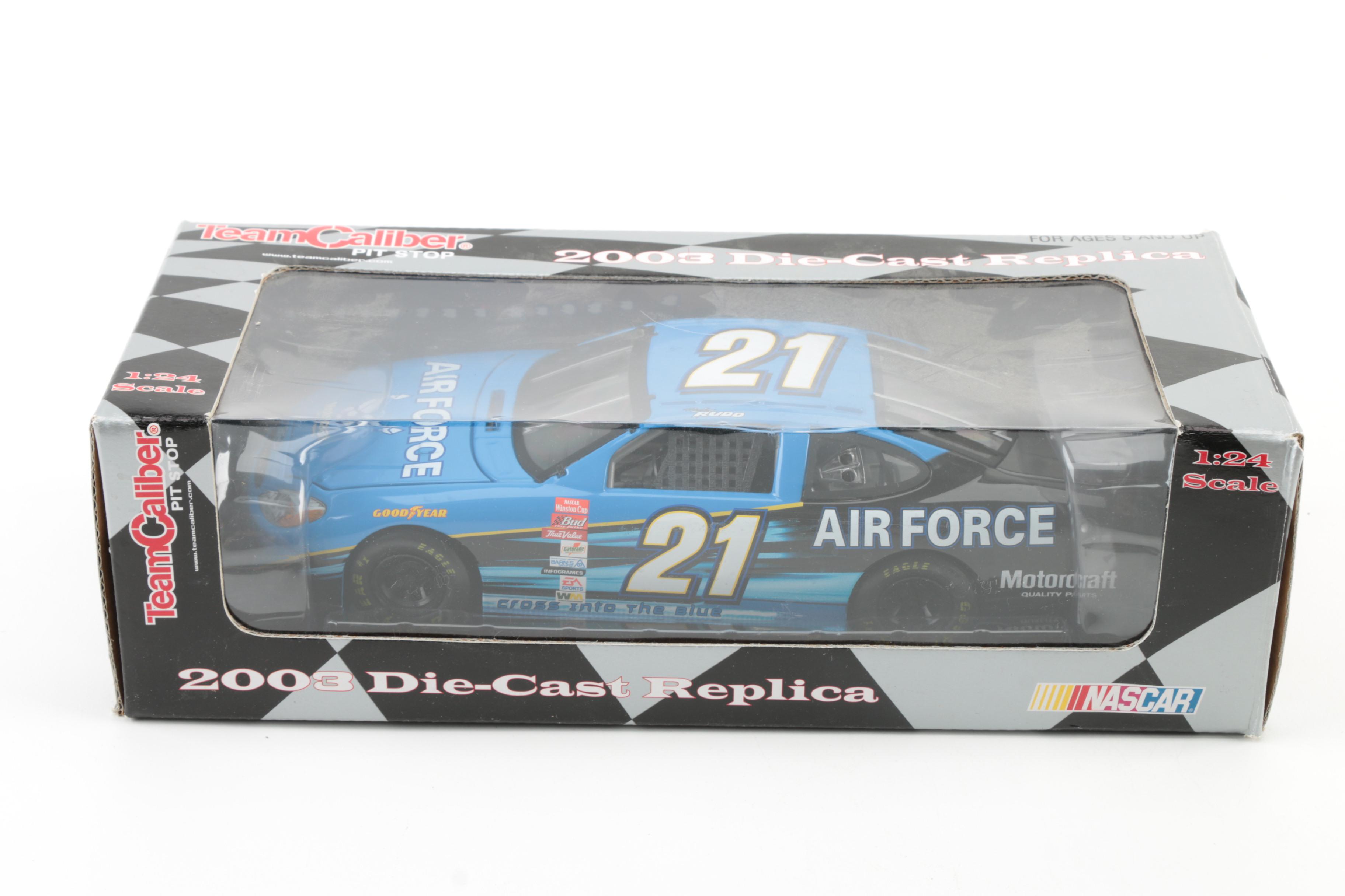 NASCAR Hall-Of-Fame Guides and Model Cars