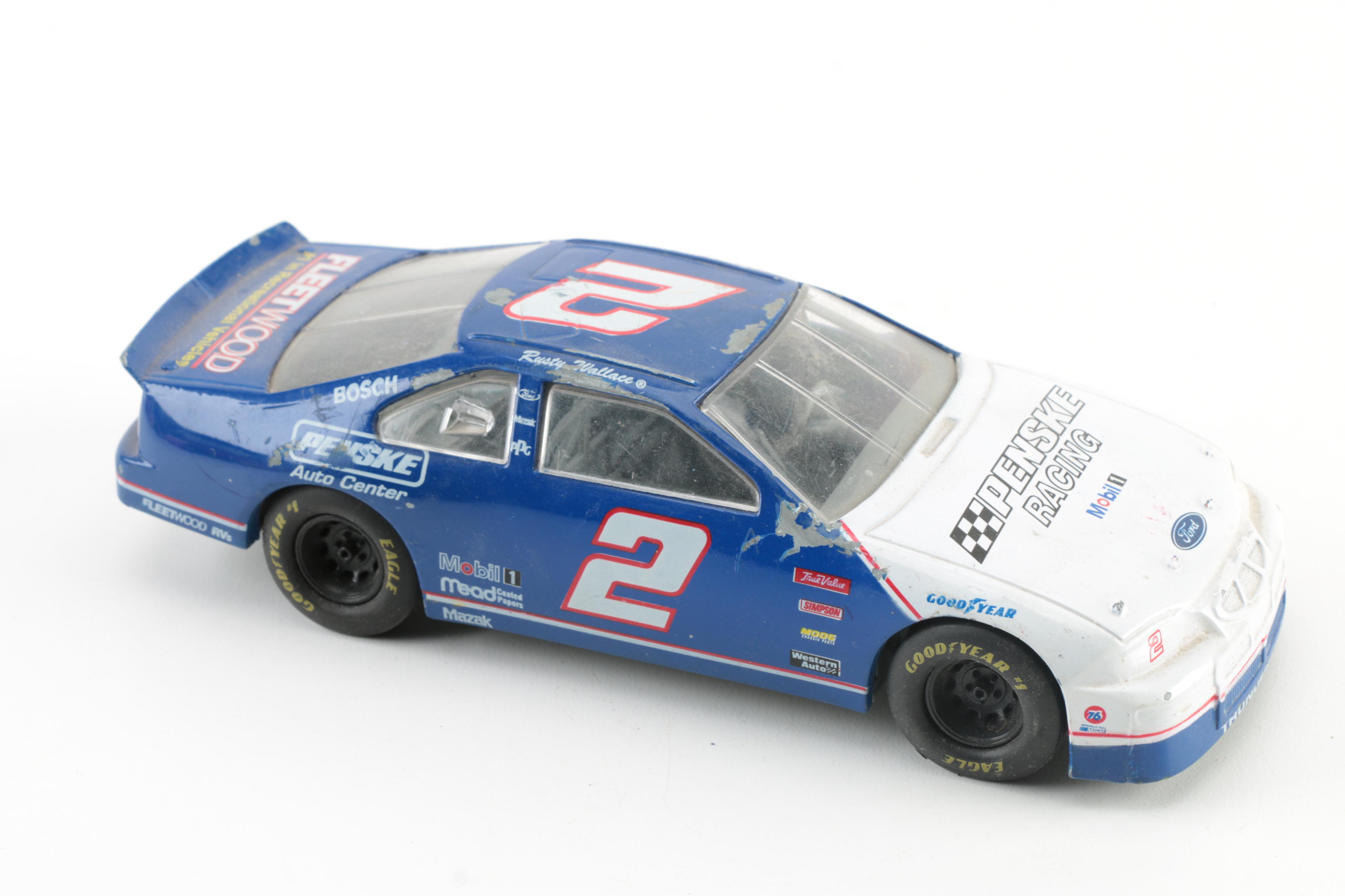NASCAR Hall-Of-Fame Guides and Model Cars