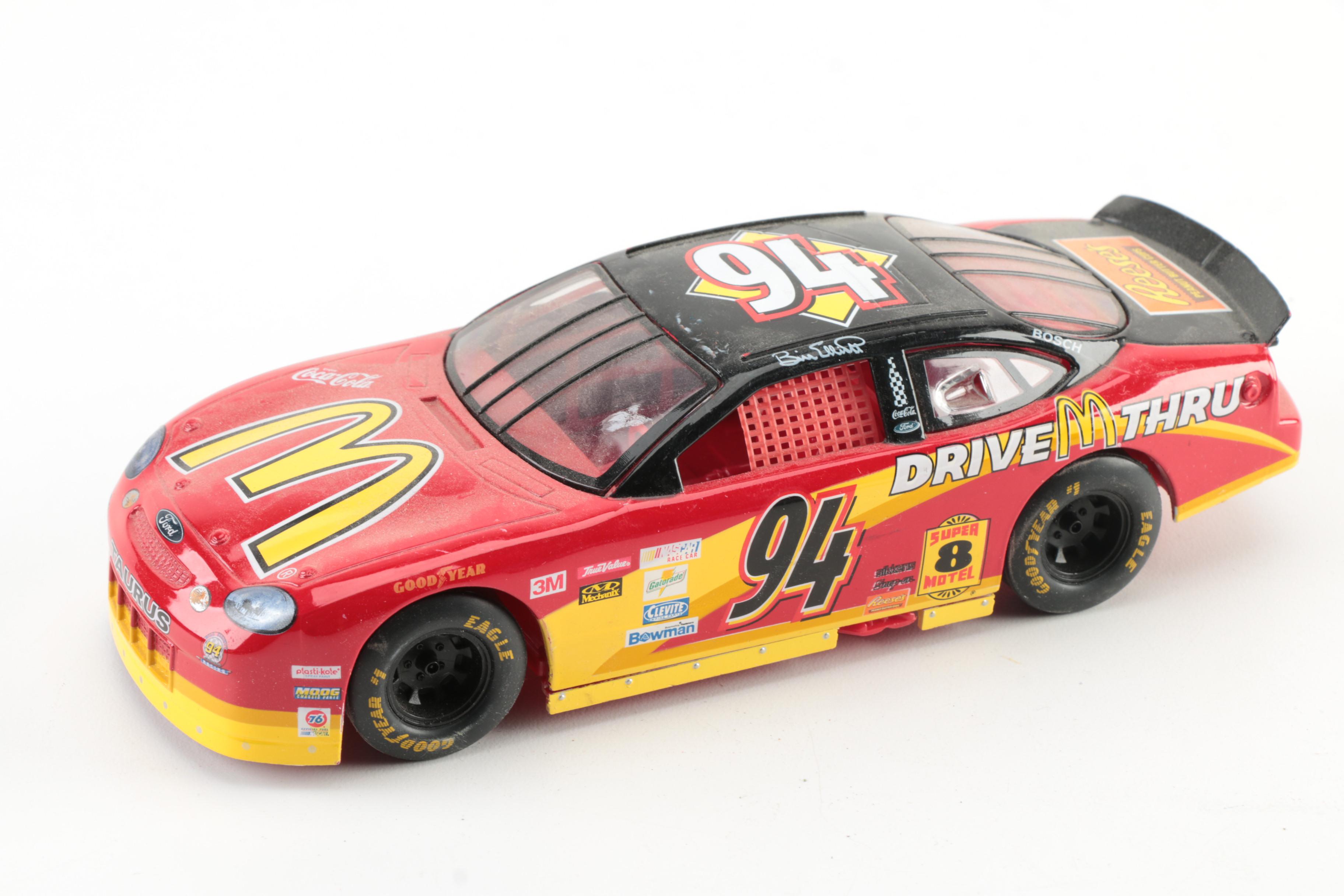 NASCAR Hall-Of-Fame Guides and Model Cars