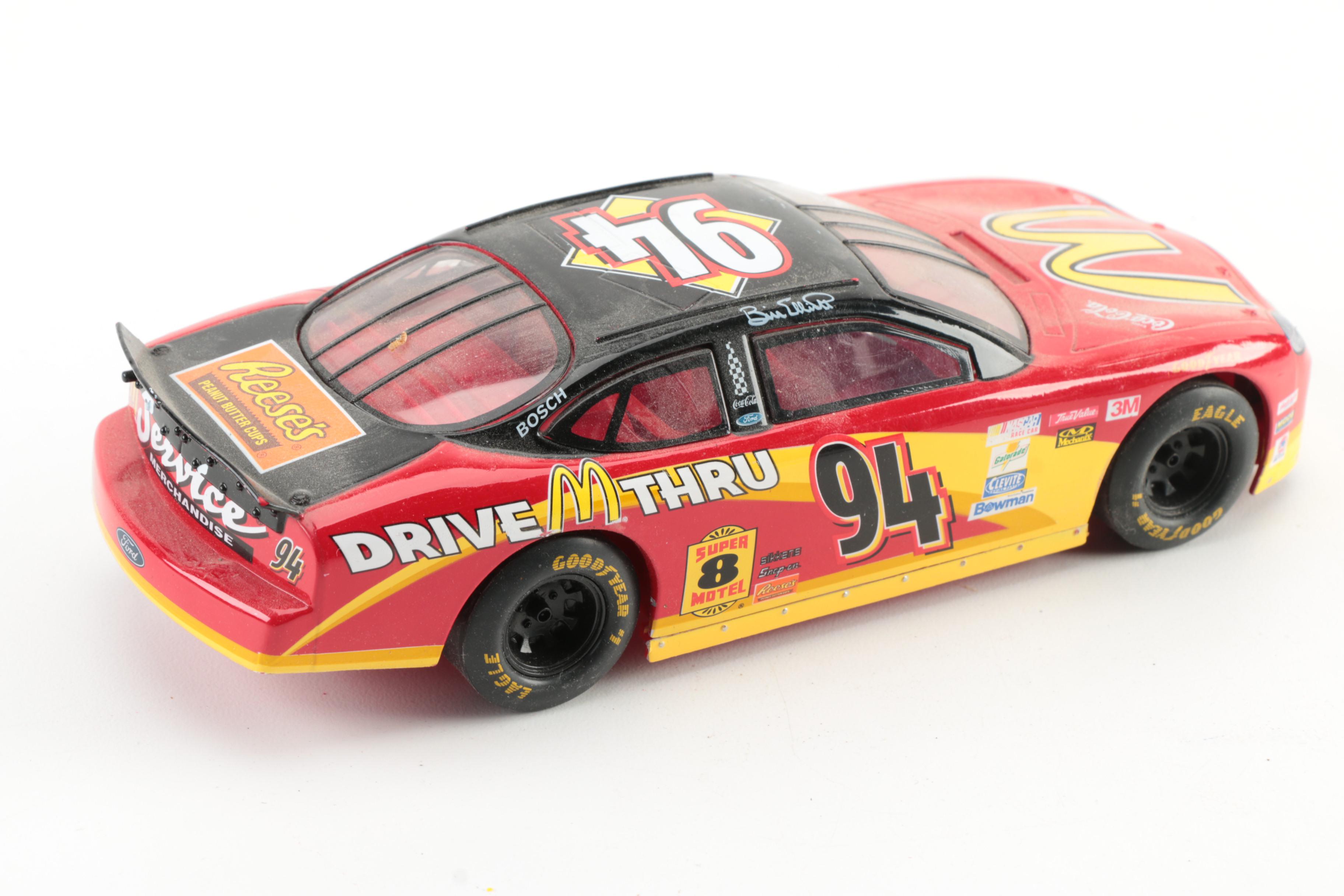 NASCAR Hall-Of-Fame Guides and Model Cars