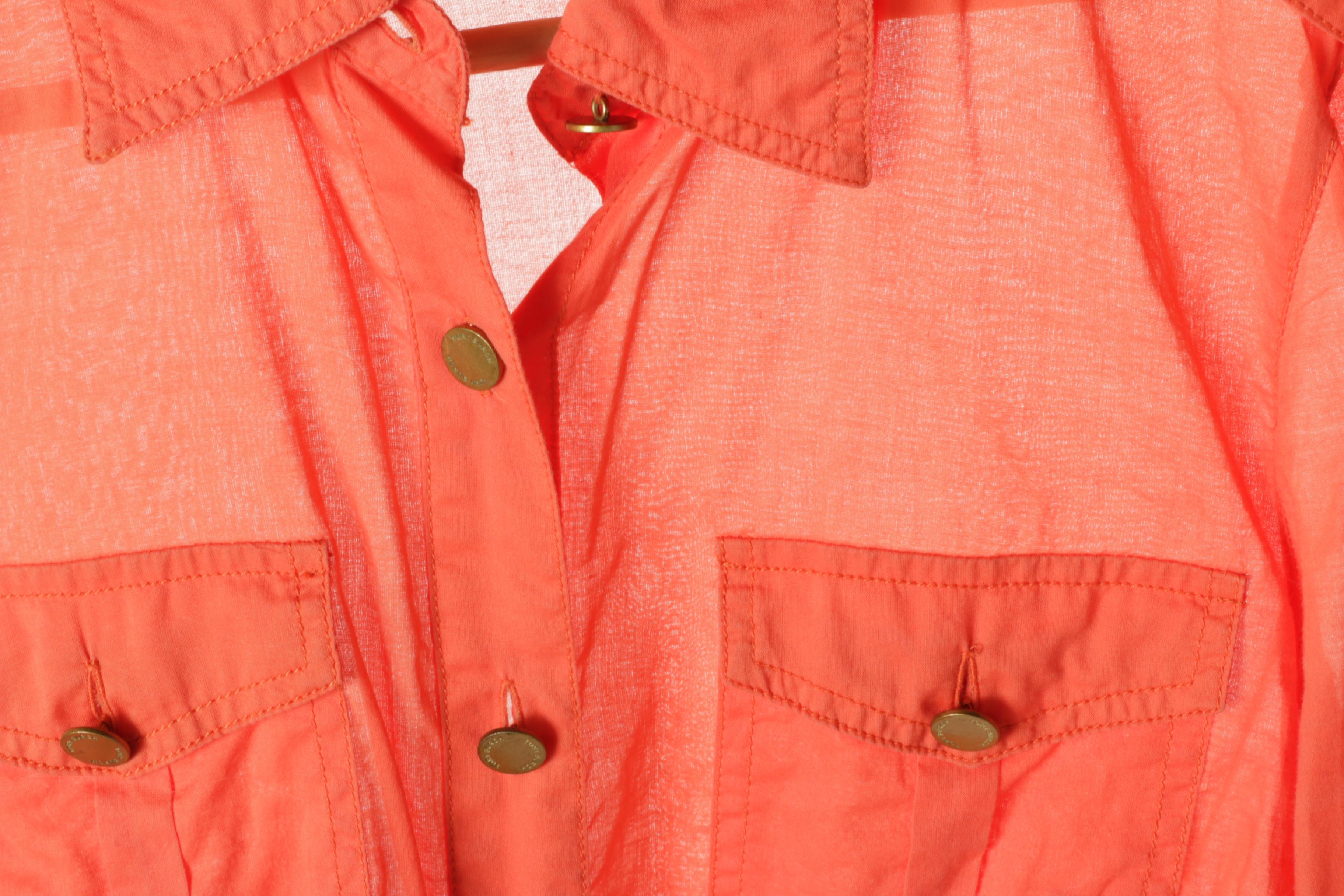 Women's Tory Burch Orange and Coral Colored Separates