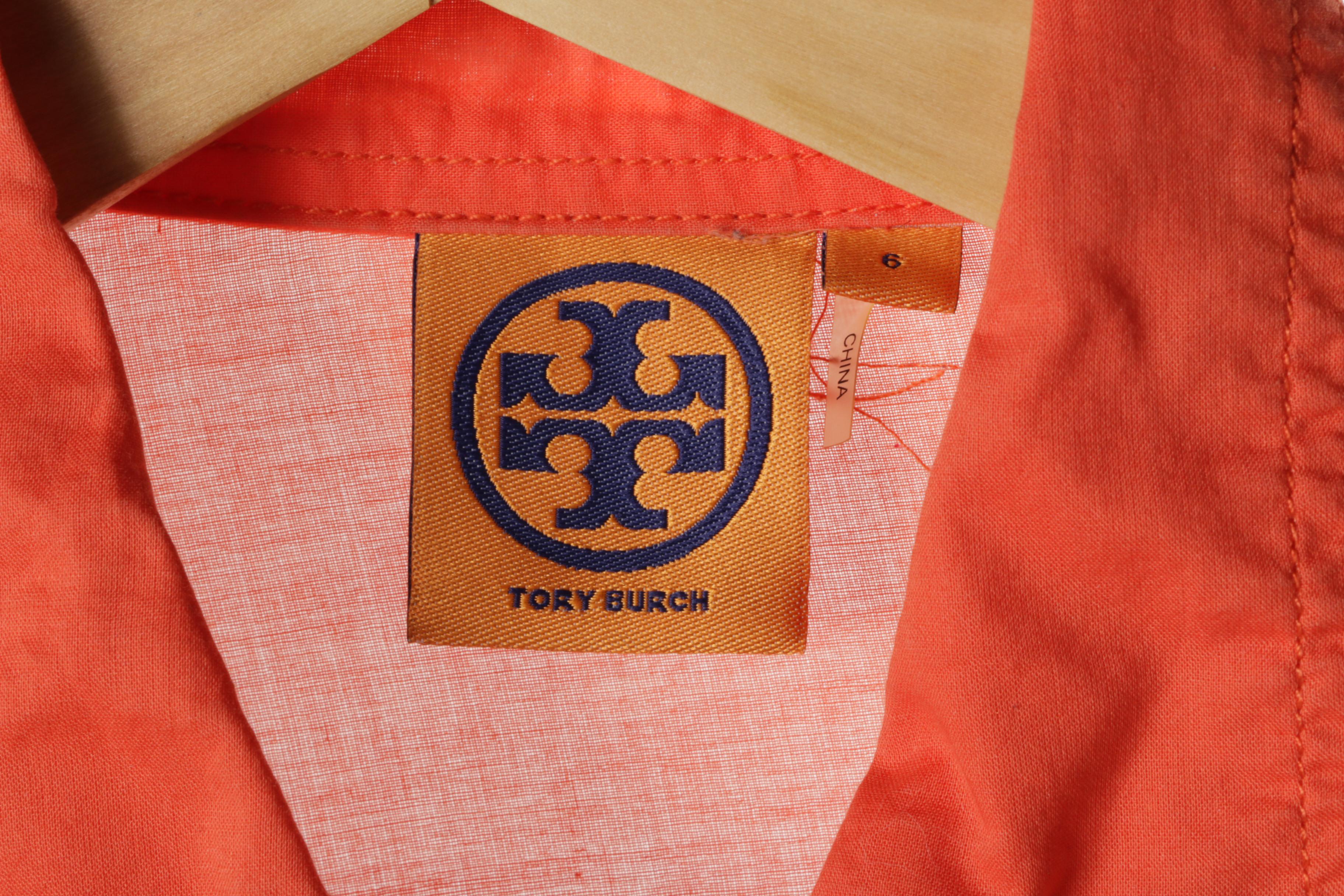 Women's Tory Burch Orange and Coral Colored Separates
