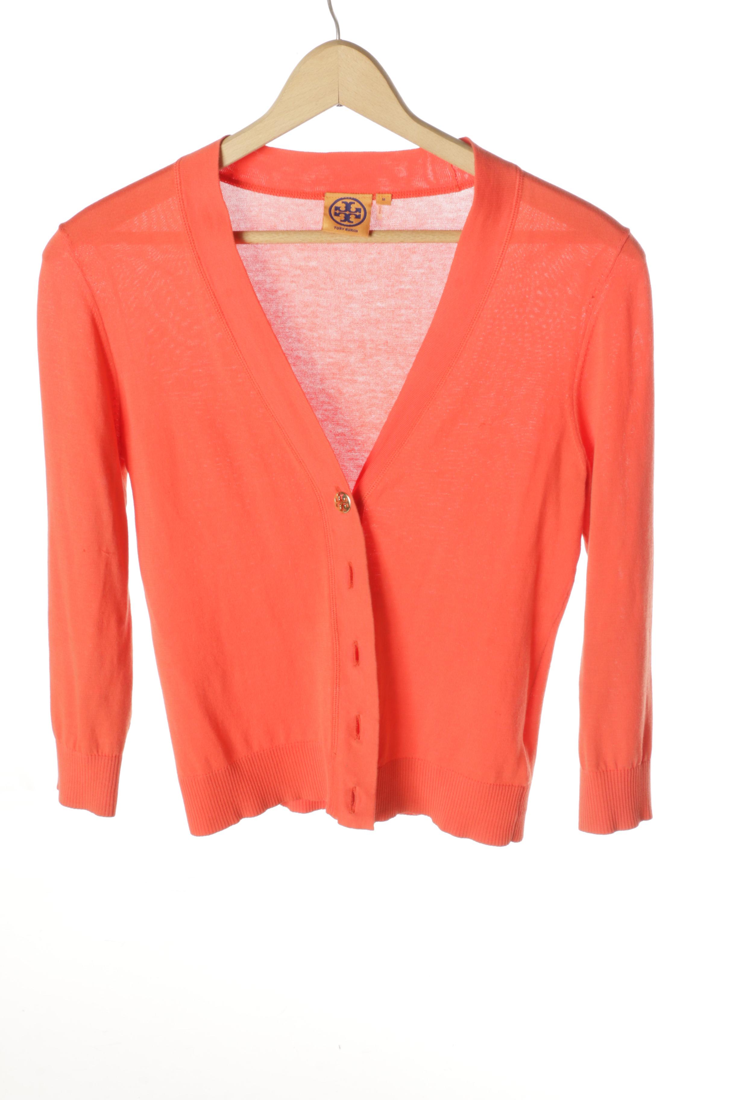 Women's Tory Burch Orange and Coral Colored Separates