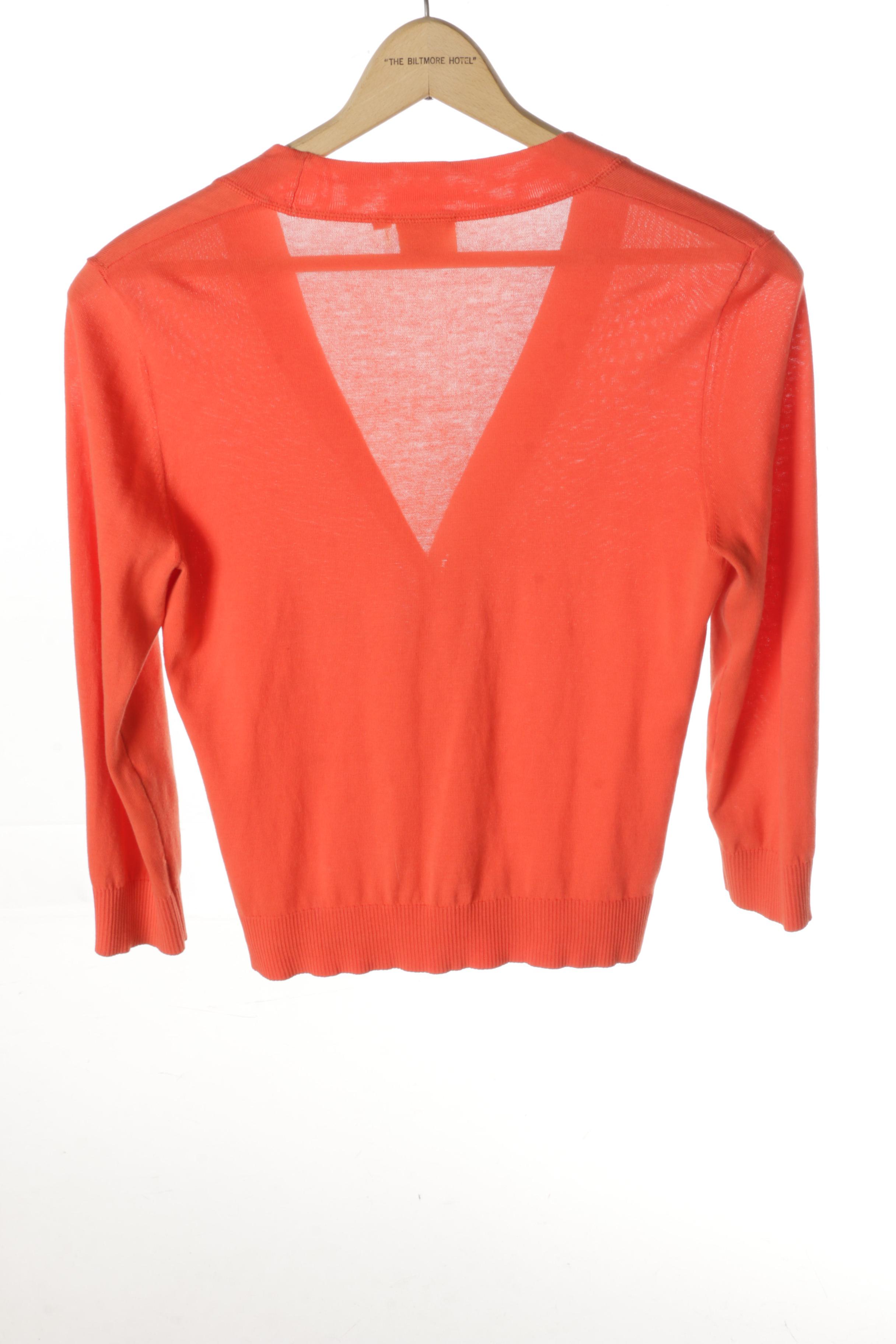 Women's Tory Burch Orange and Coral Colored Separates