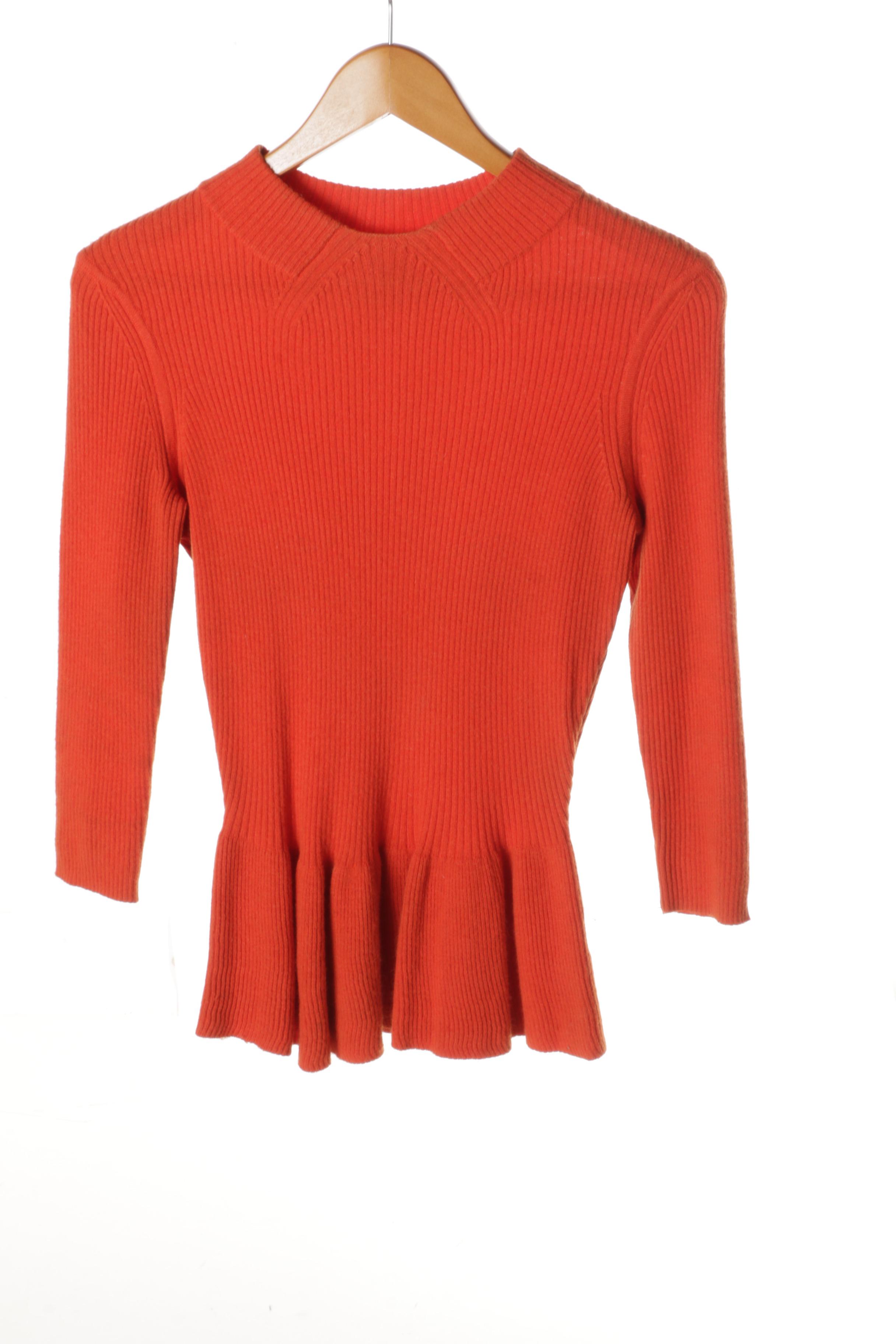 Women's Tory Burch Orange and Coral Colored Separates