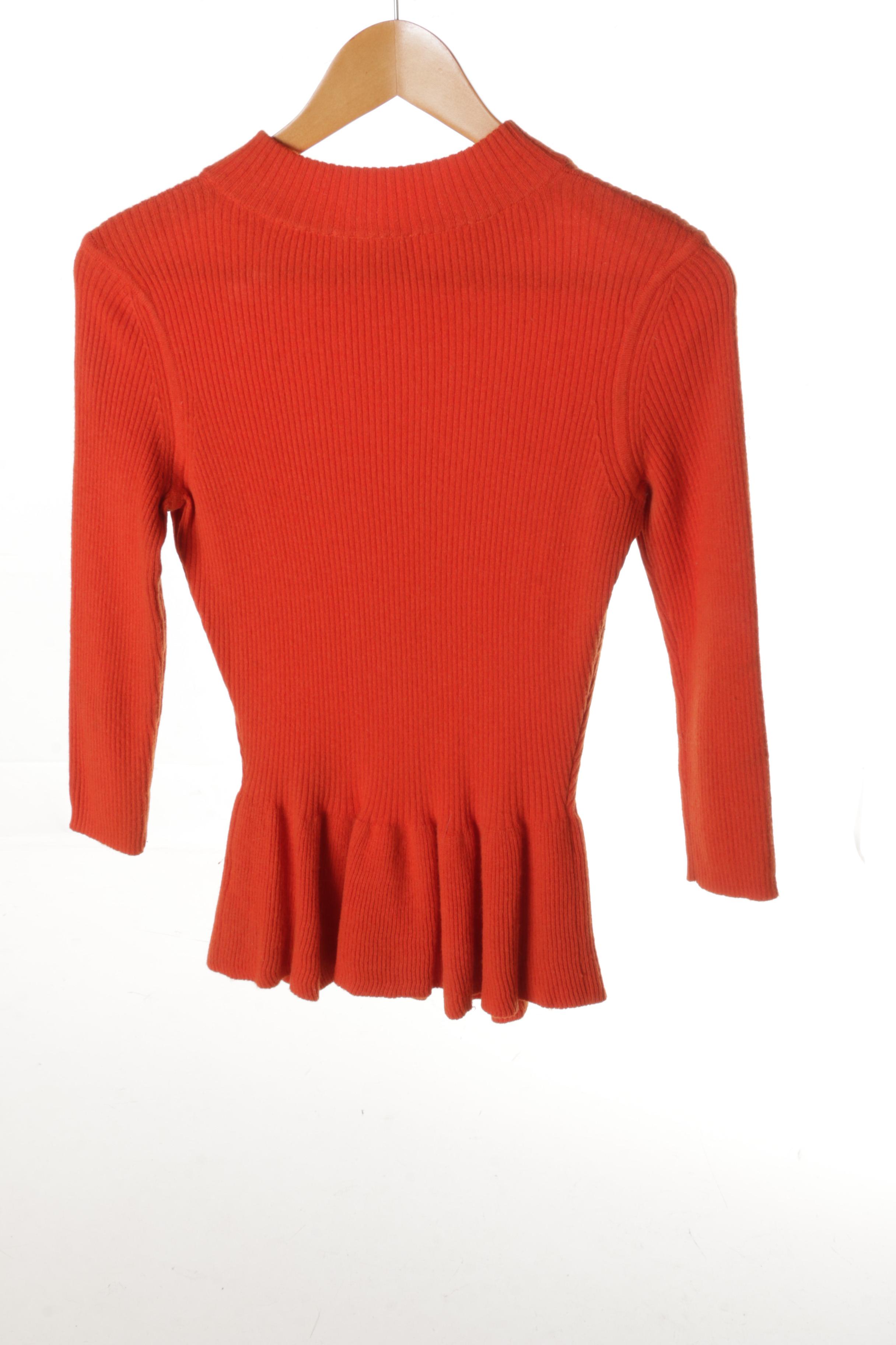 Women's Tory Burch Orange and Coral Colored Separates