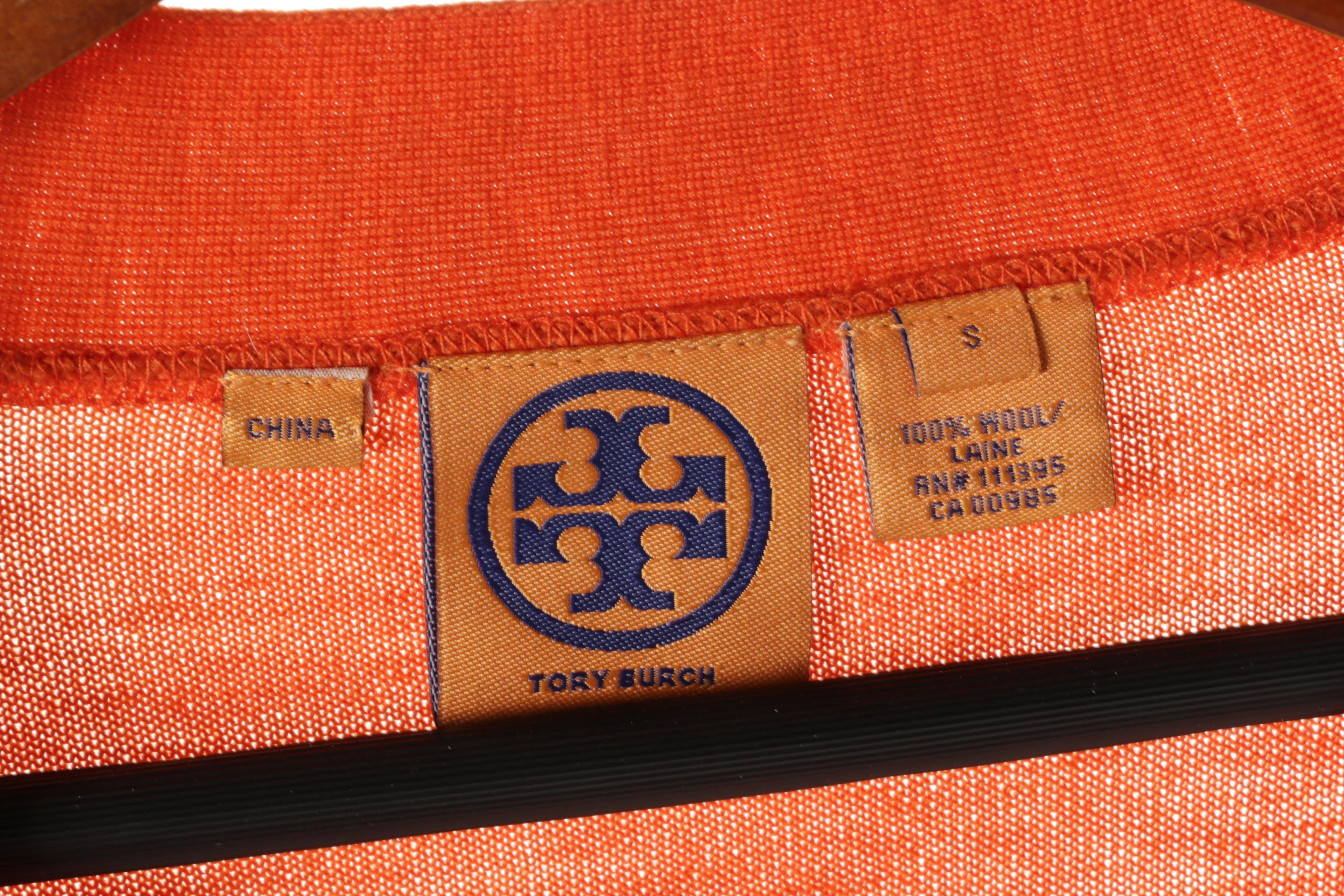 Women's Tory Burch Orange and Coral Colored Separates