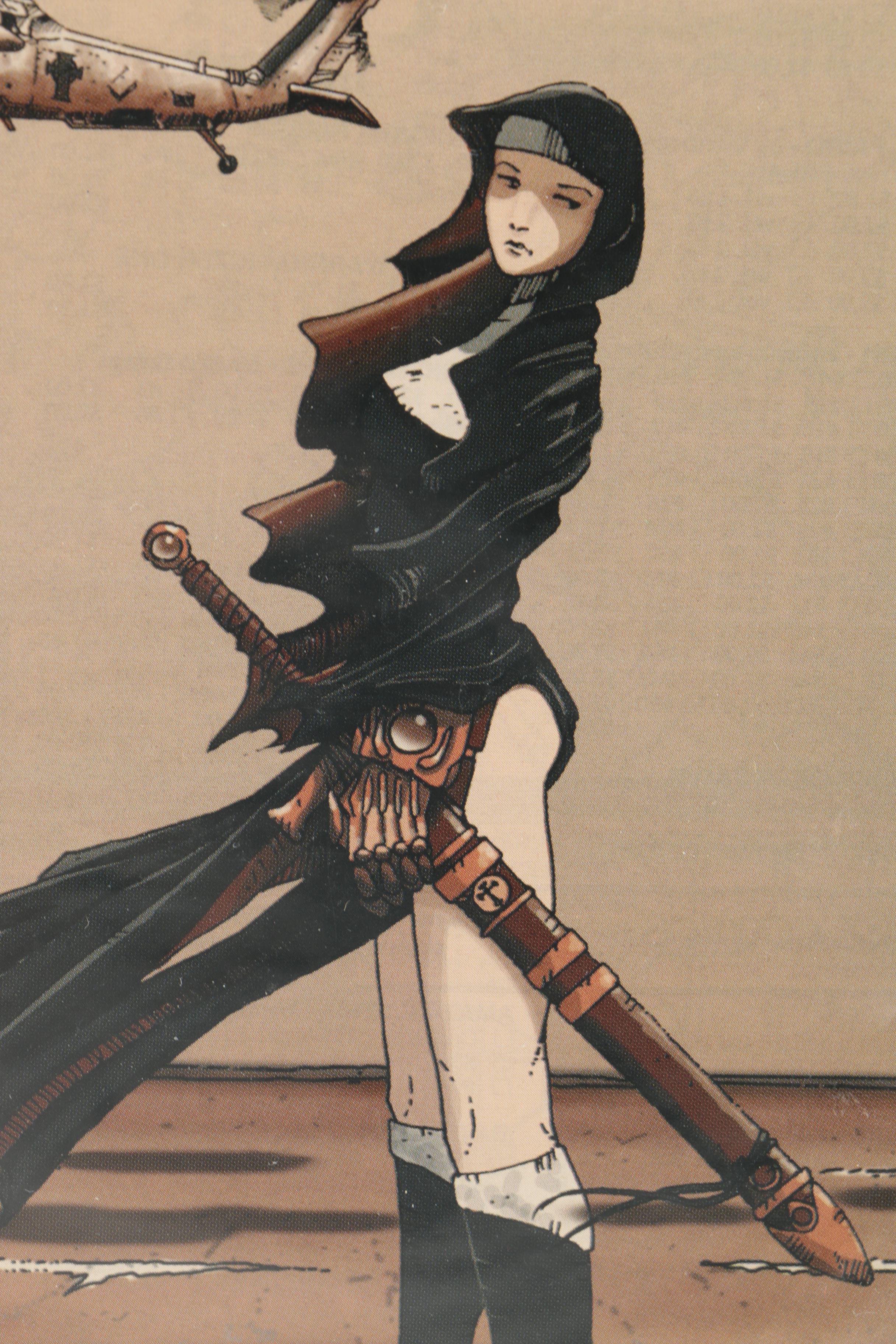 Modern Age Antarctic Press Comics Featuring "Warrior Nun"