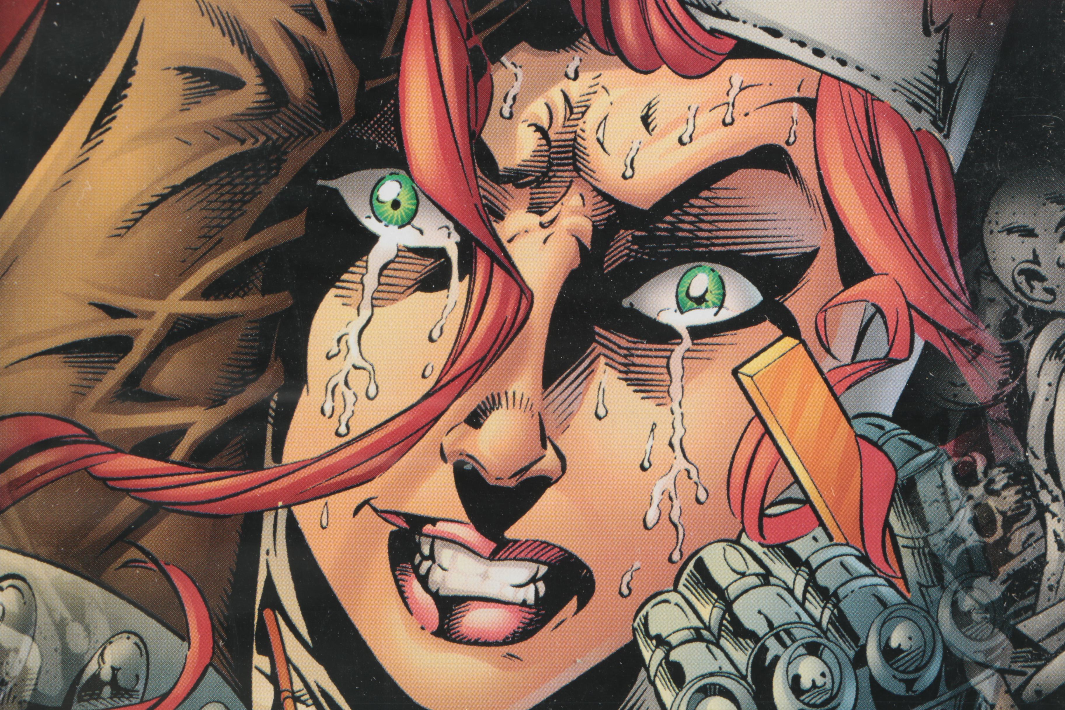 Modern Age Antarctic Press Comics Featuring "Warrior Nun"