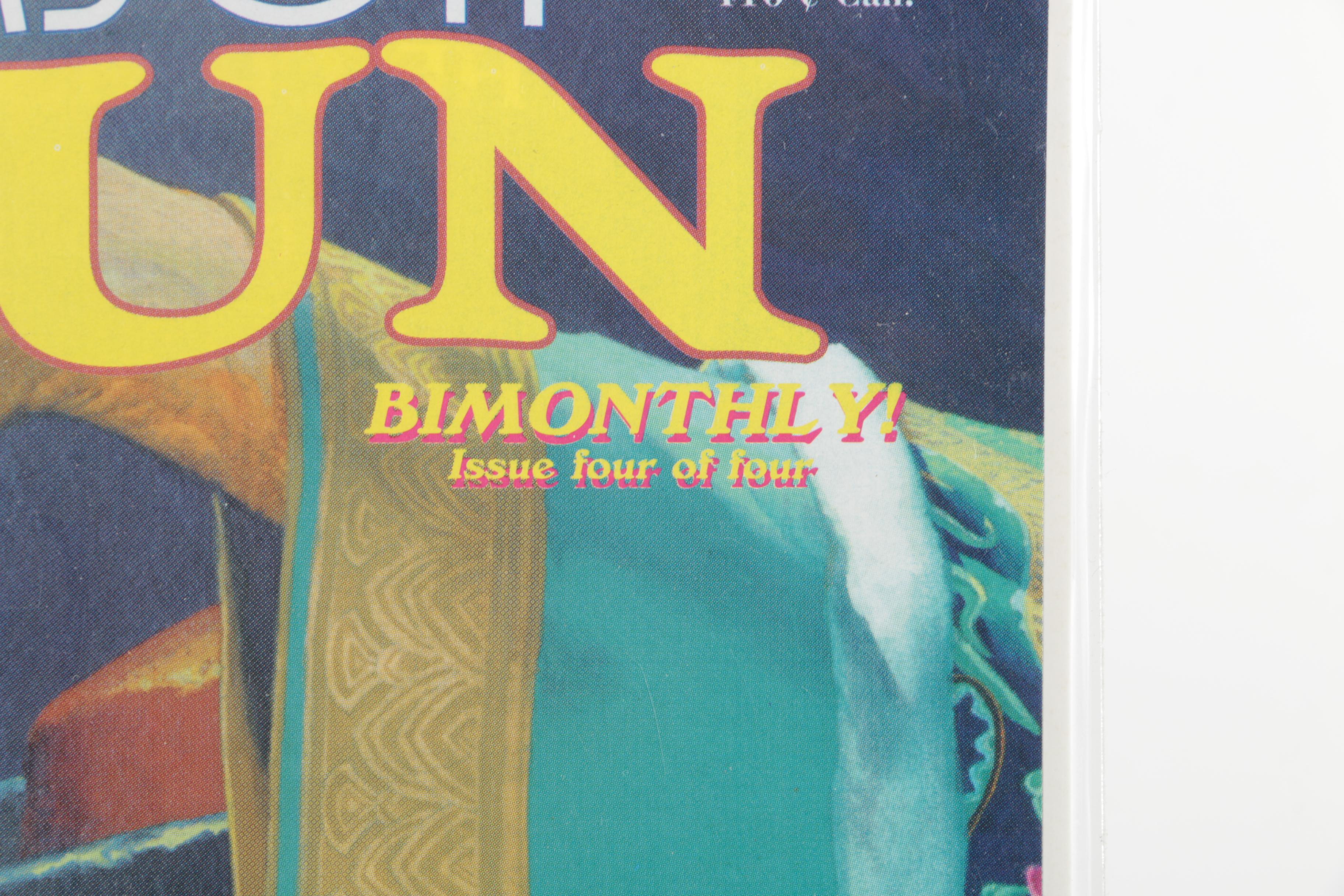 Modern Age Antarctic Press Comics Featuring "Warrior Nun"