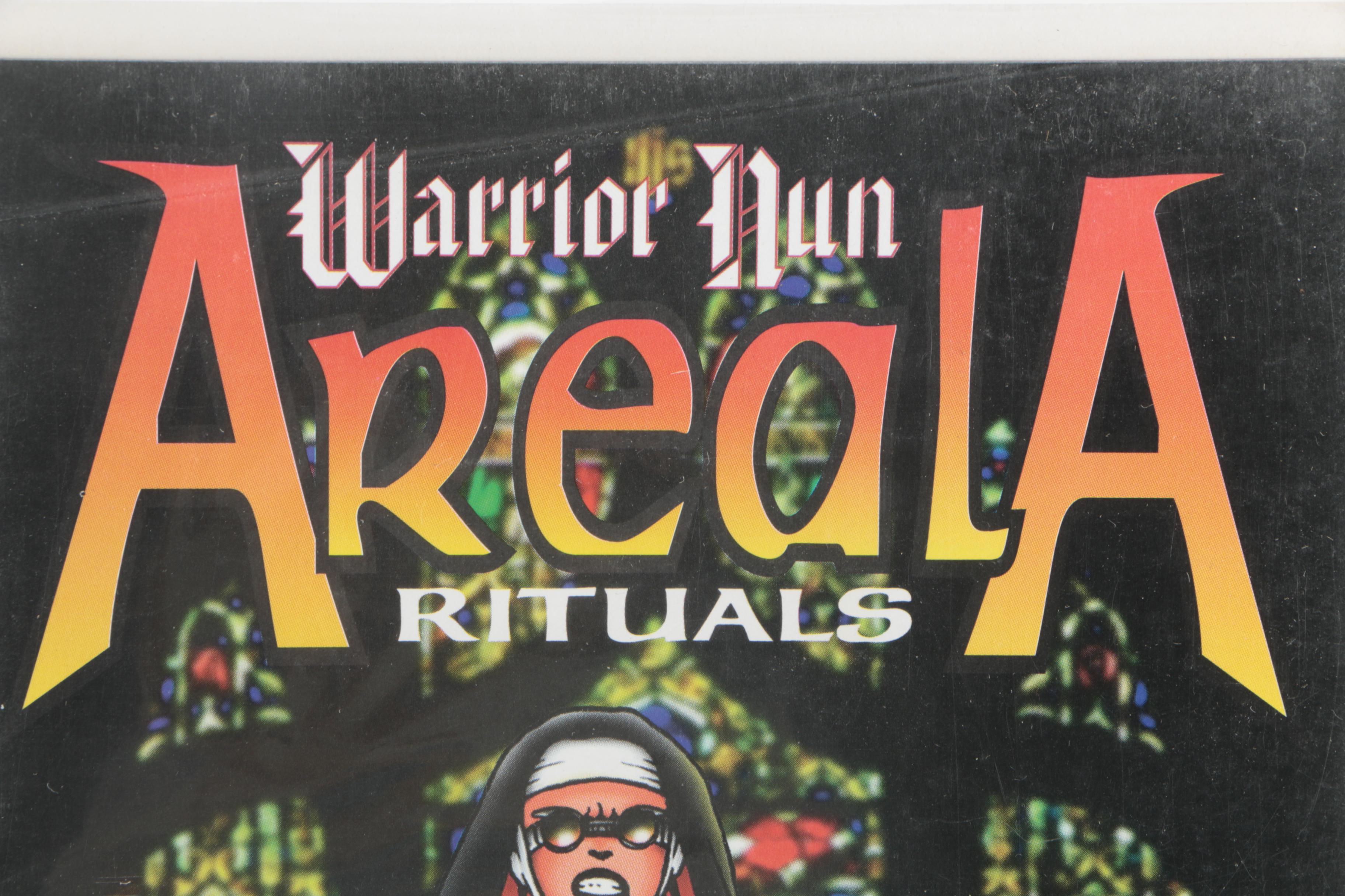 Modern Age Antarctic Press Comics Featuring "Warrior Nun"