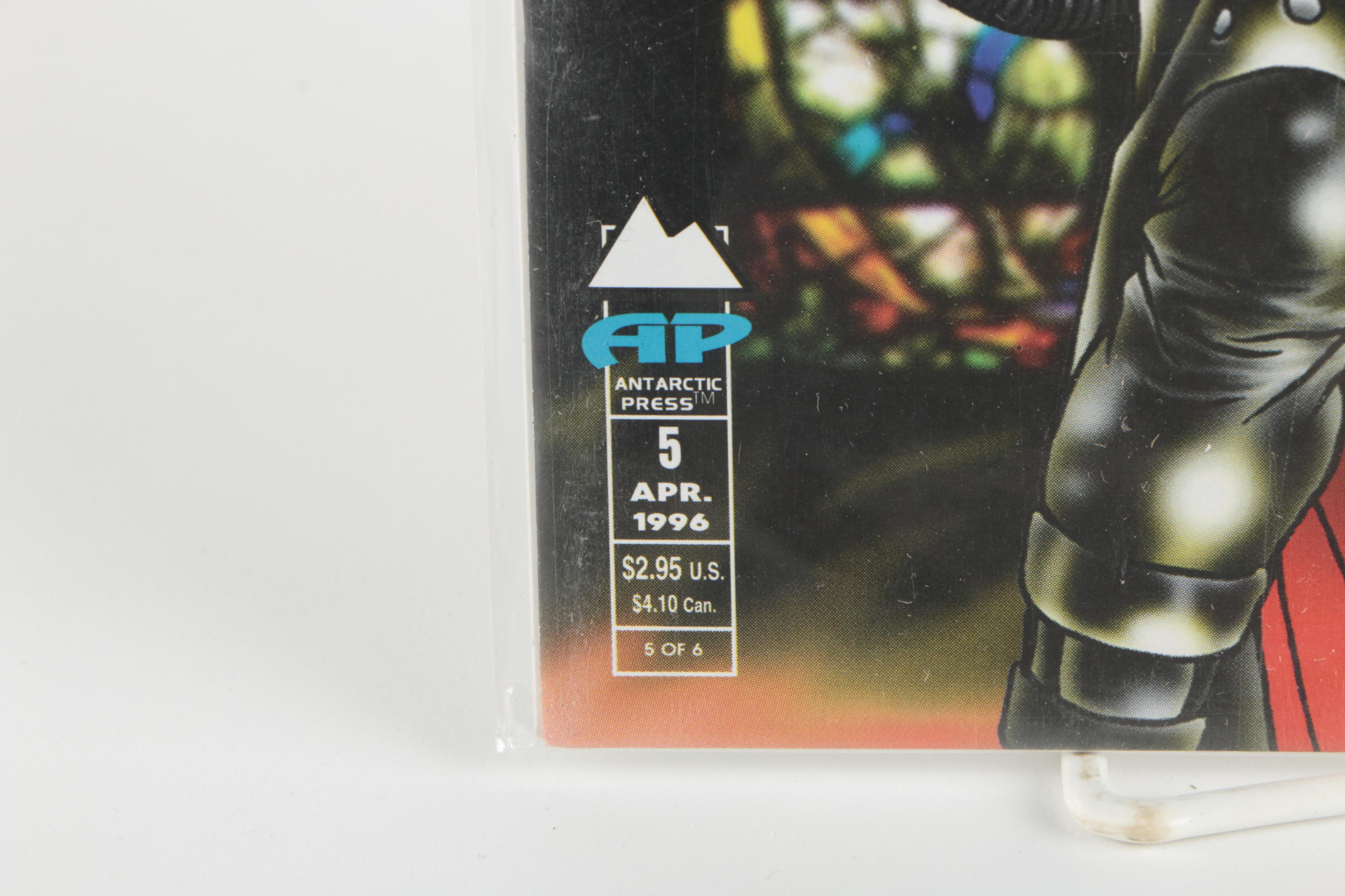 Modern Age Antarctic Press Comics Featuring "Warrior Nun"