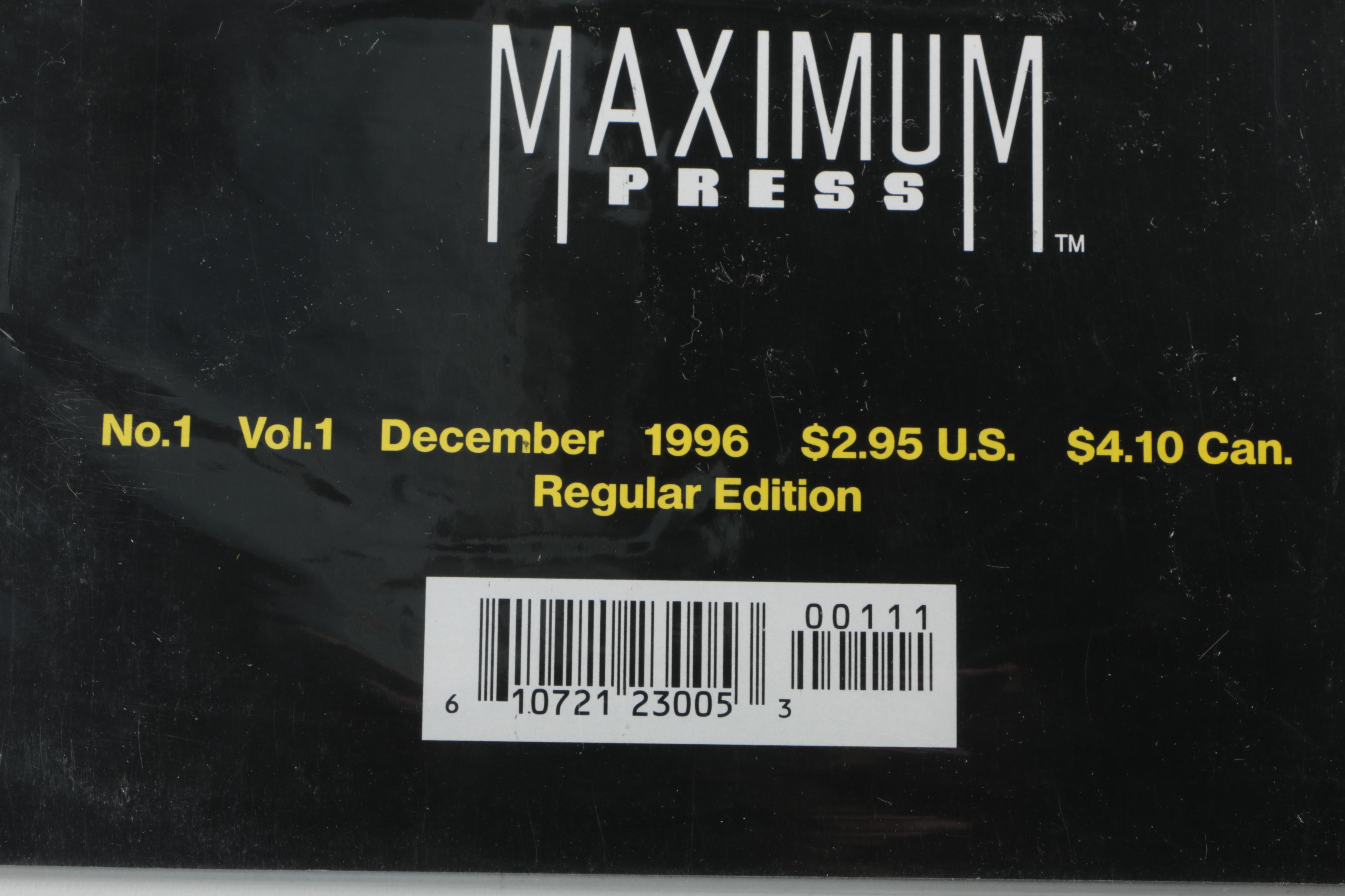 Modern Age Antarctic Press Comics Featuring "Warrior Nun"