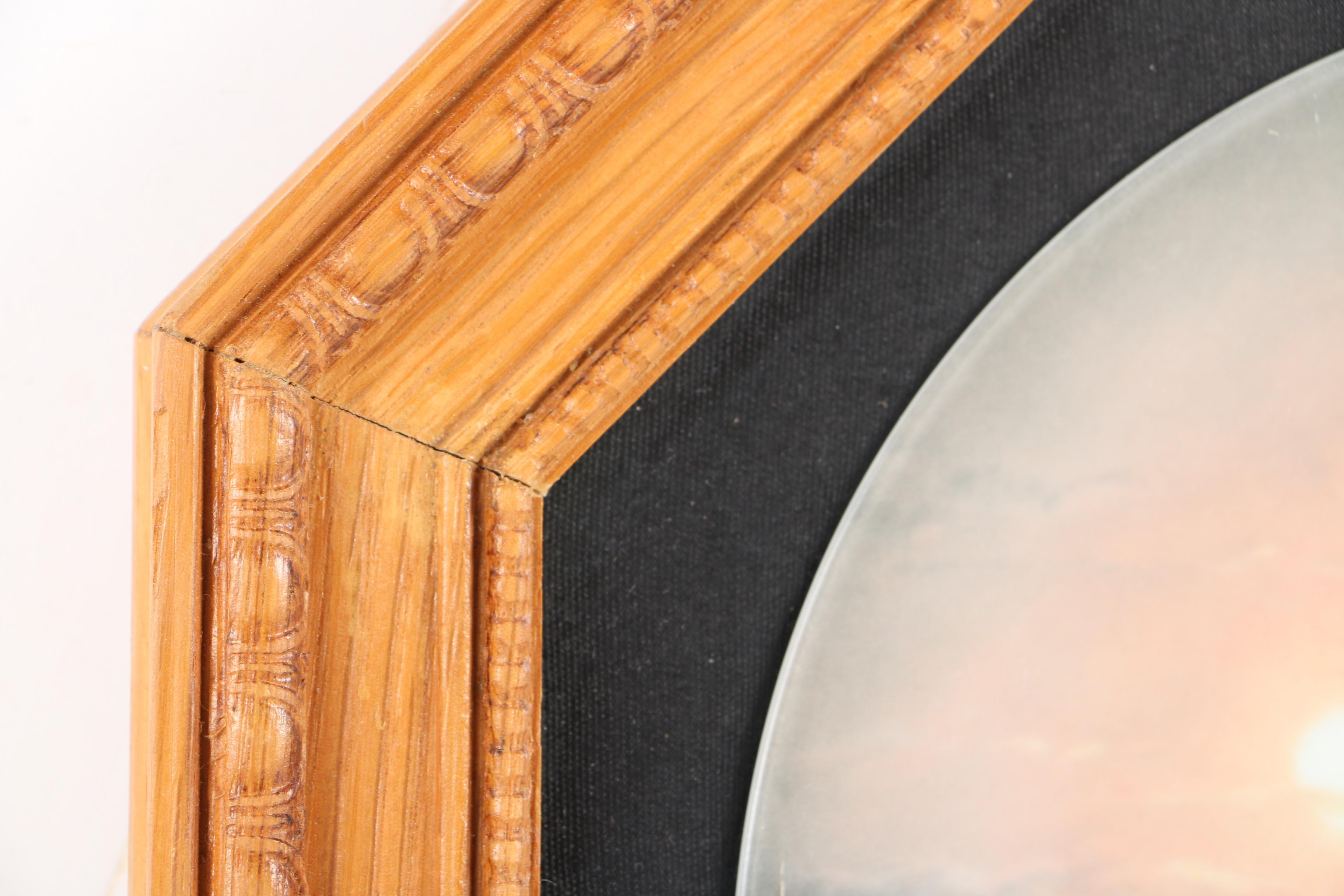 Furstenberg Collectors Plate After Ludwig Muninger "Eisläufer in der Abendsonne"