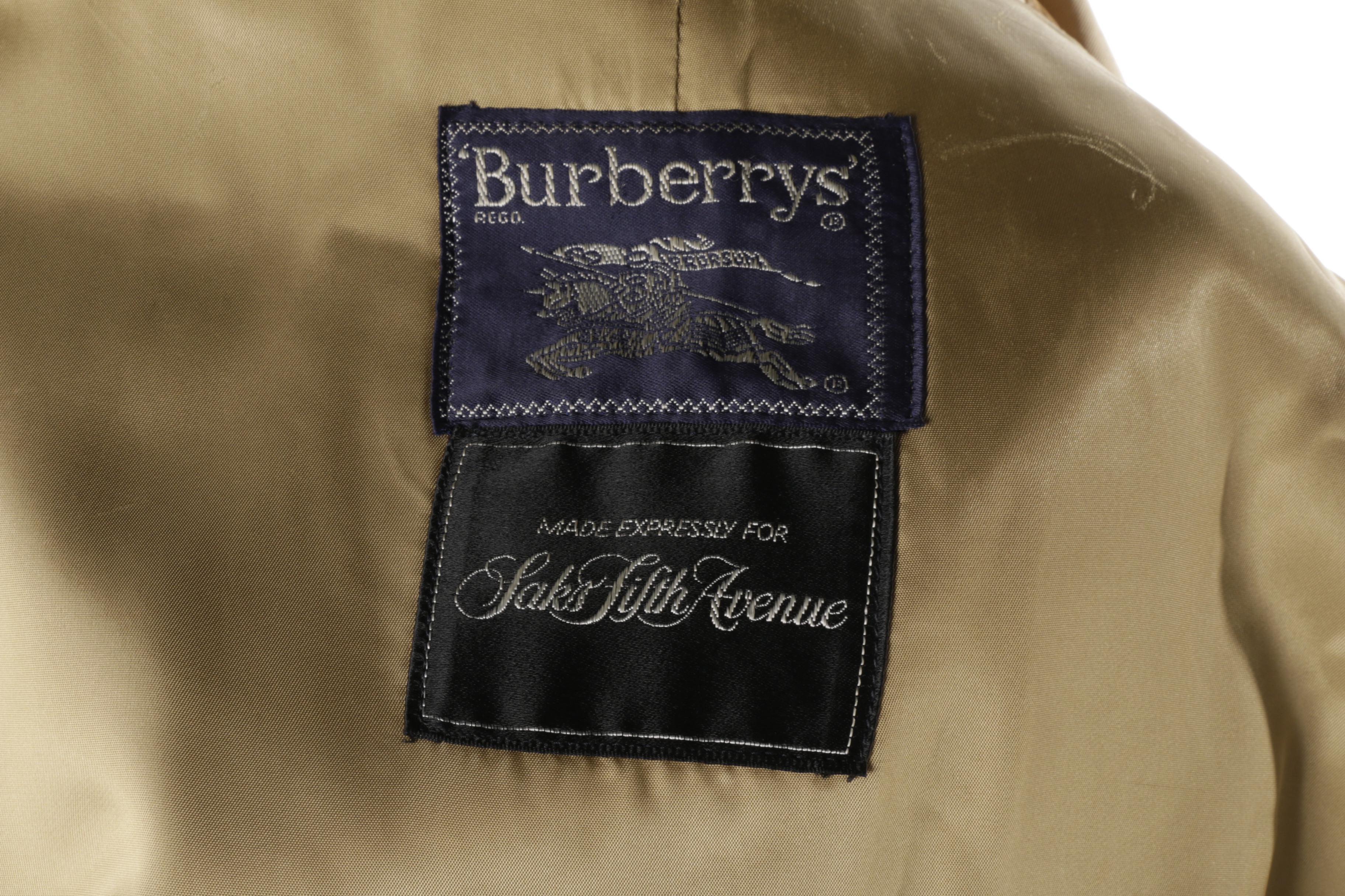 Men's Burberrys' Prorsum Trench Coat