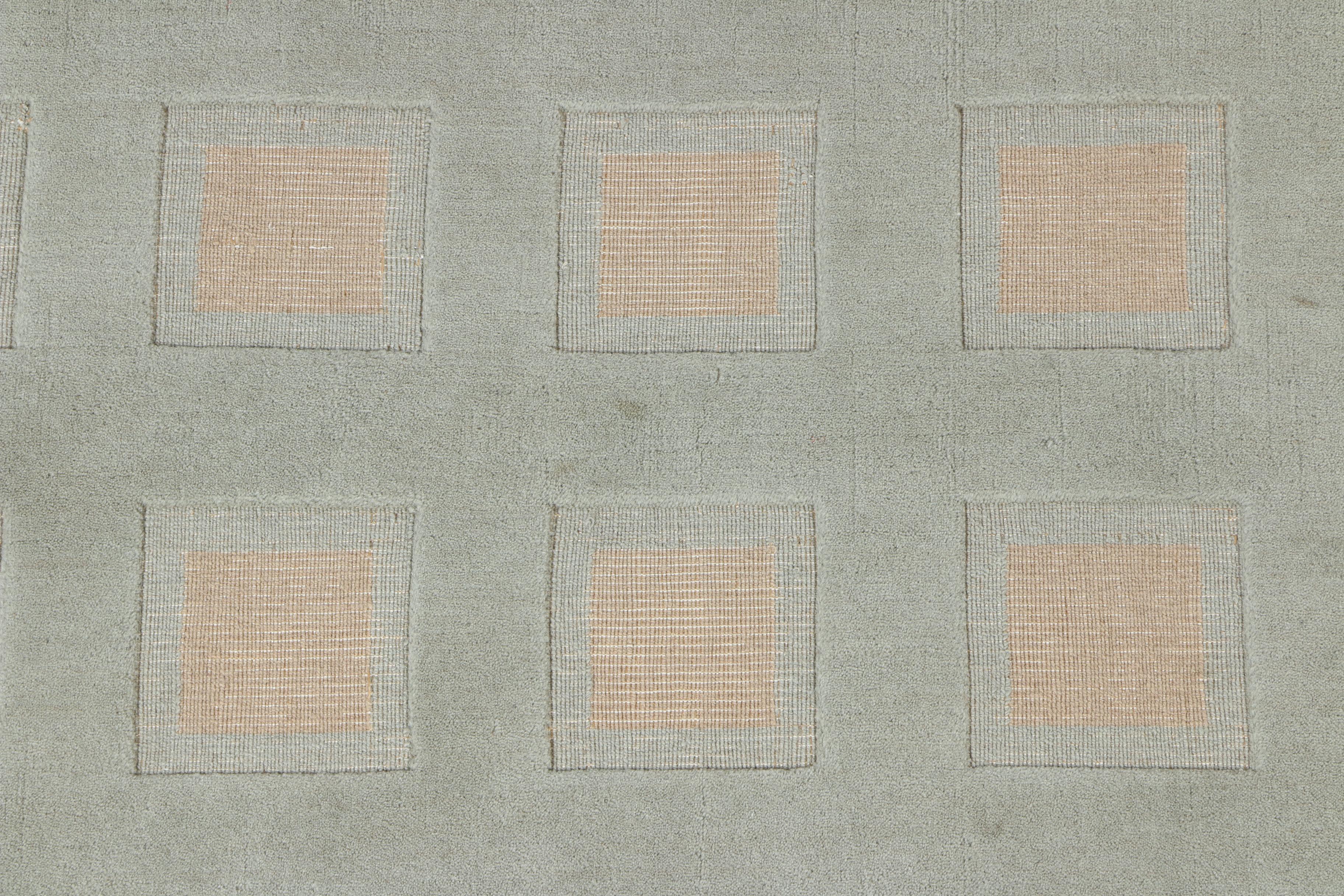 Hand-Tufted and Woven Trans-Ocean Wool Area Rug