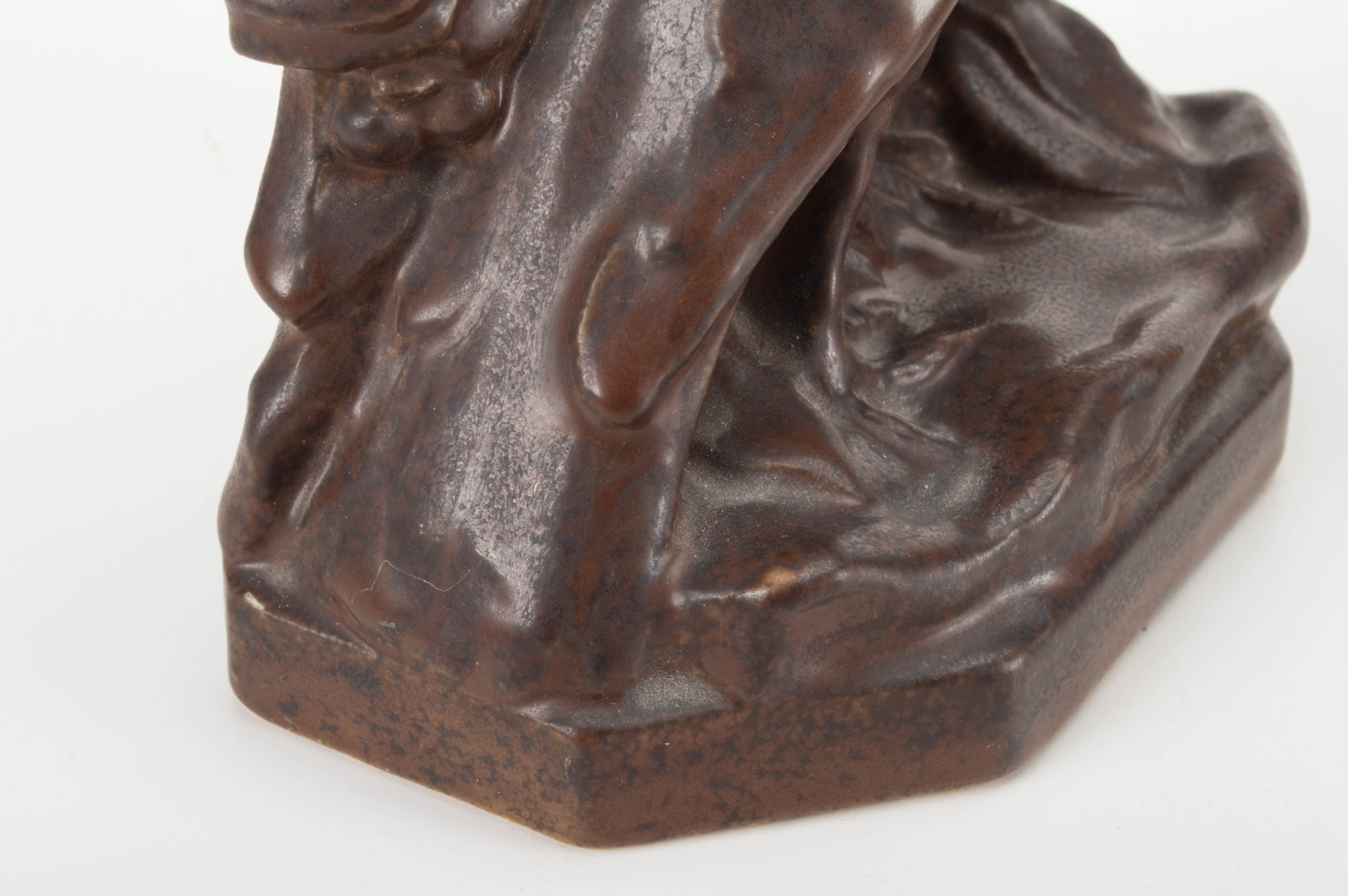 Classic "Rook" Rookwood Pottery Bookends