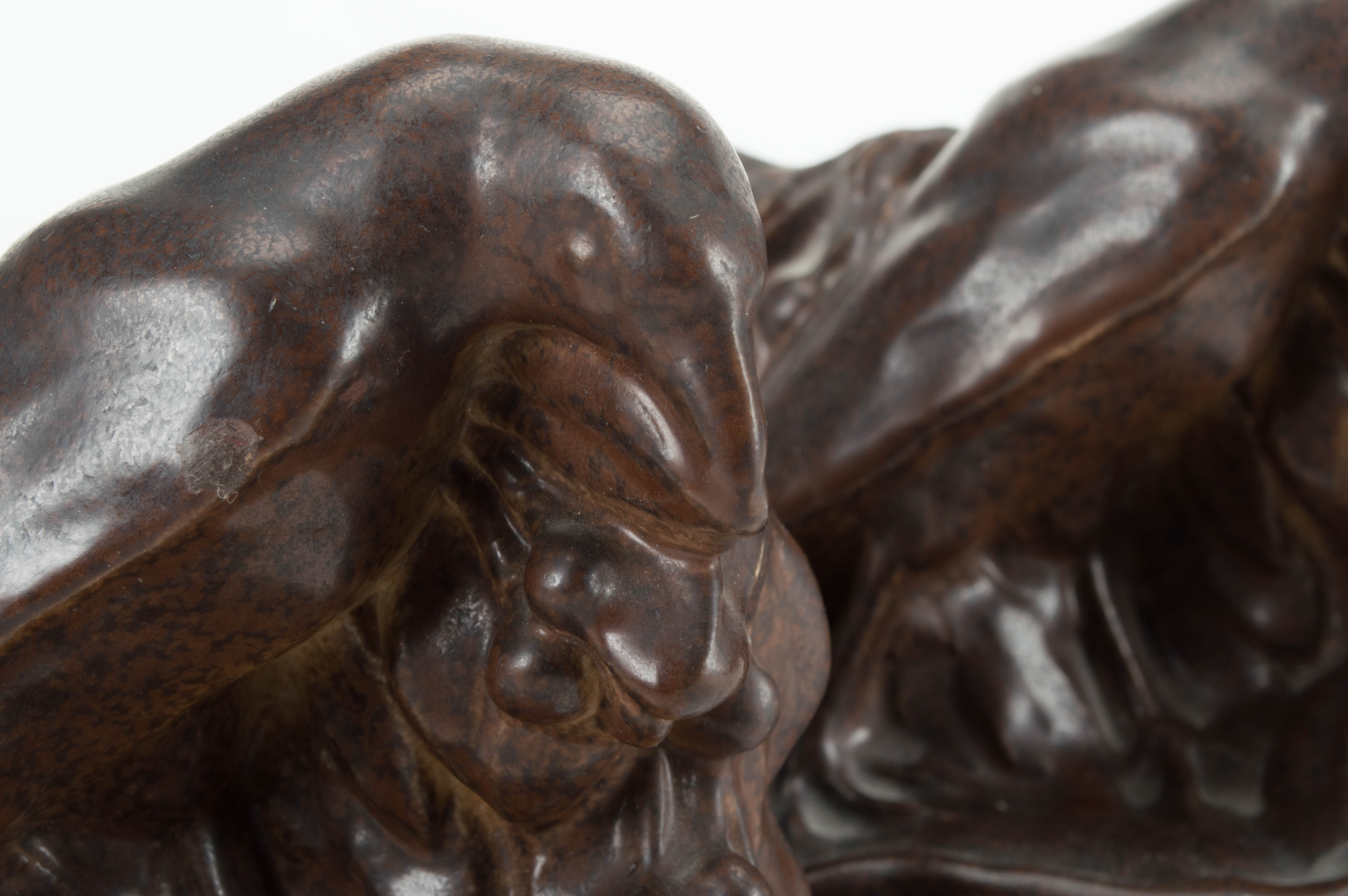 Classic "Rook" Rookwood Pottery Bookends