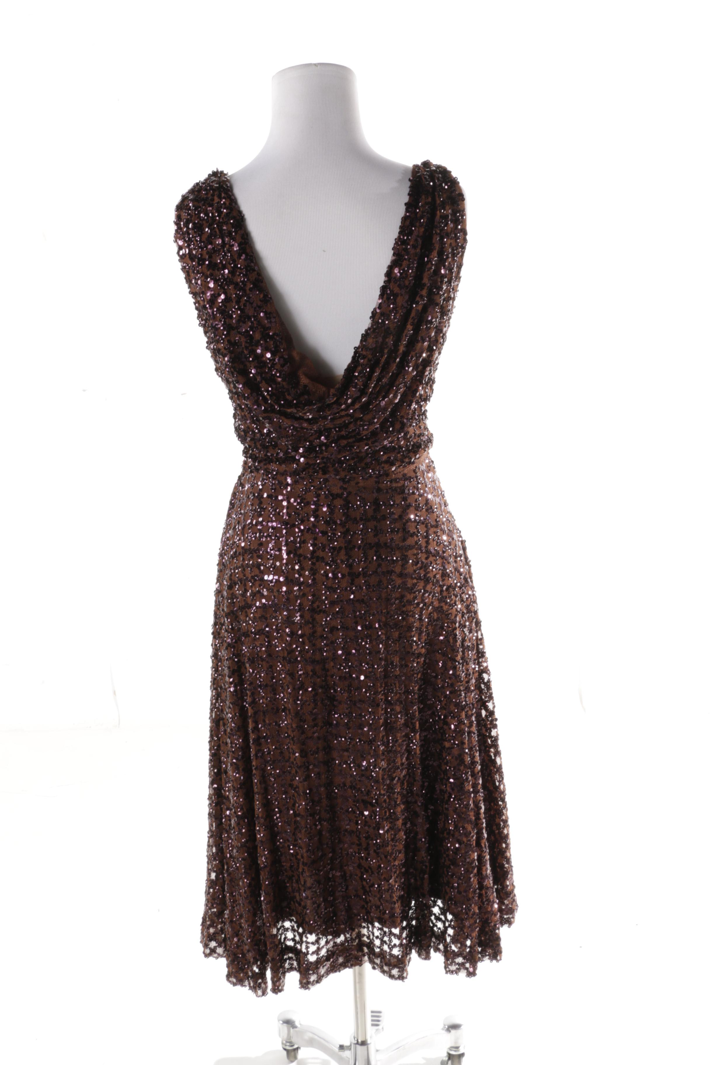 Circa 1950 Talmack By John Moore Cocktail Dress