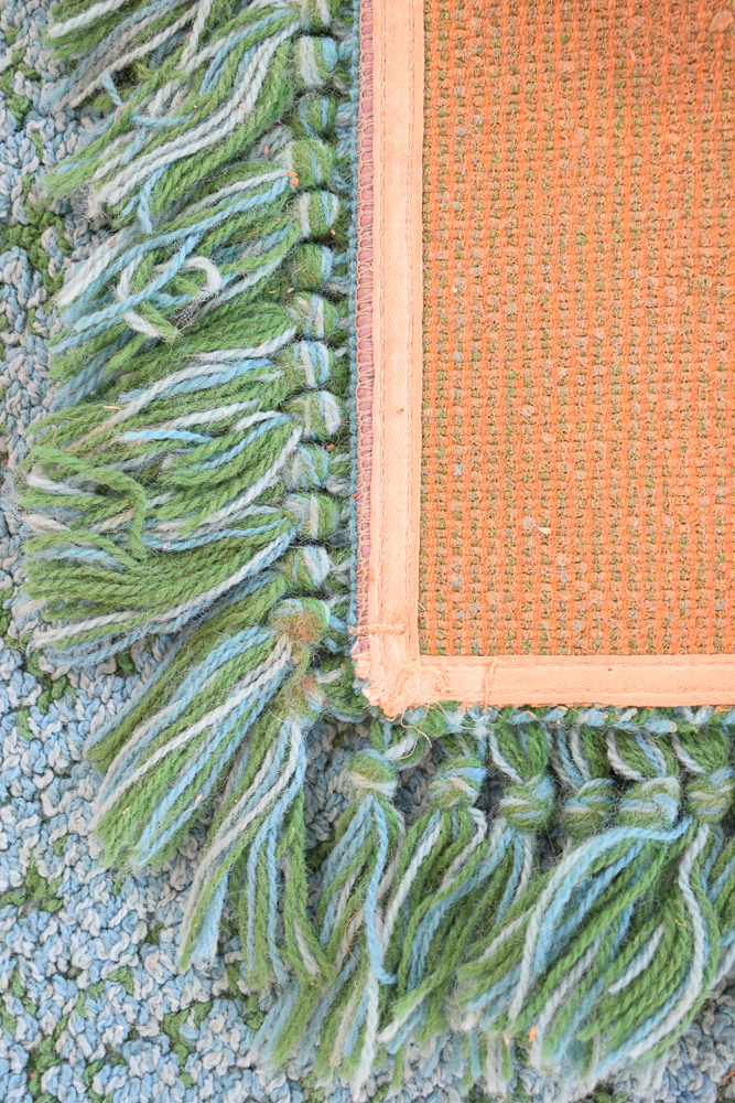 Power-Loomed Portuguese Arraiolos Area Rug