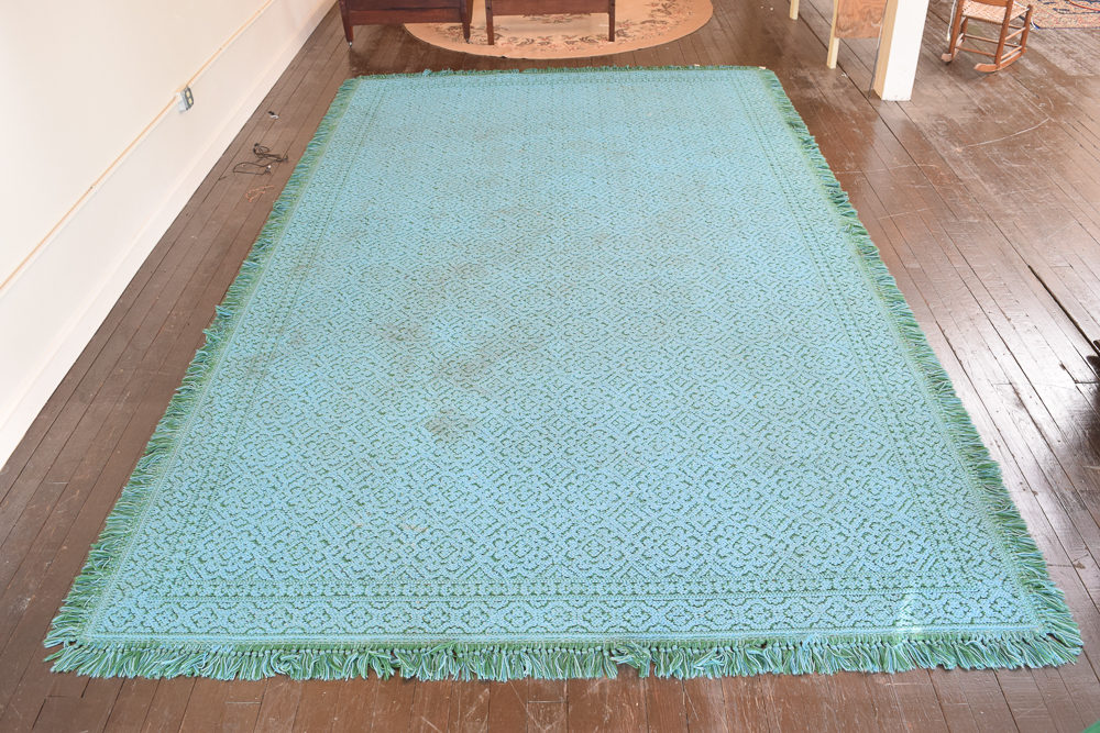 Power-Loomed Portuguese Arraiolos Area Rug