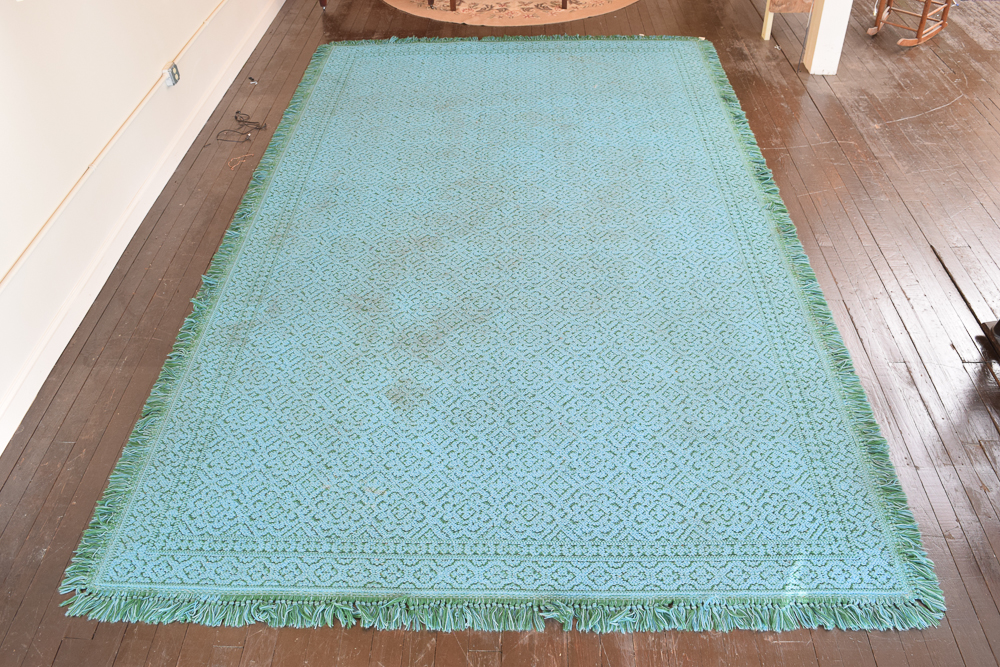 Power-Loomed Portuguese Arraiolos Area Rug