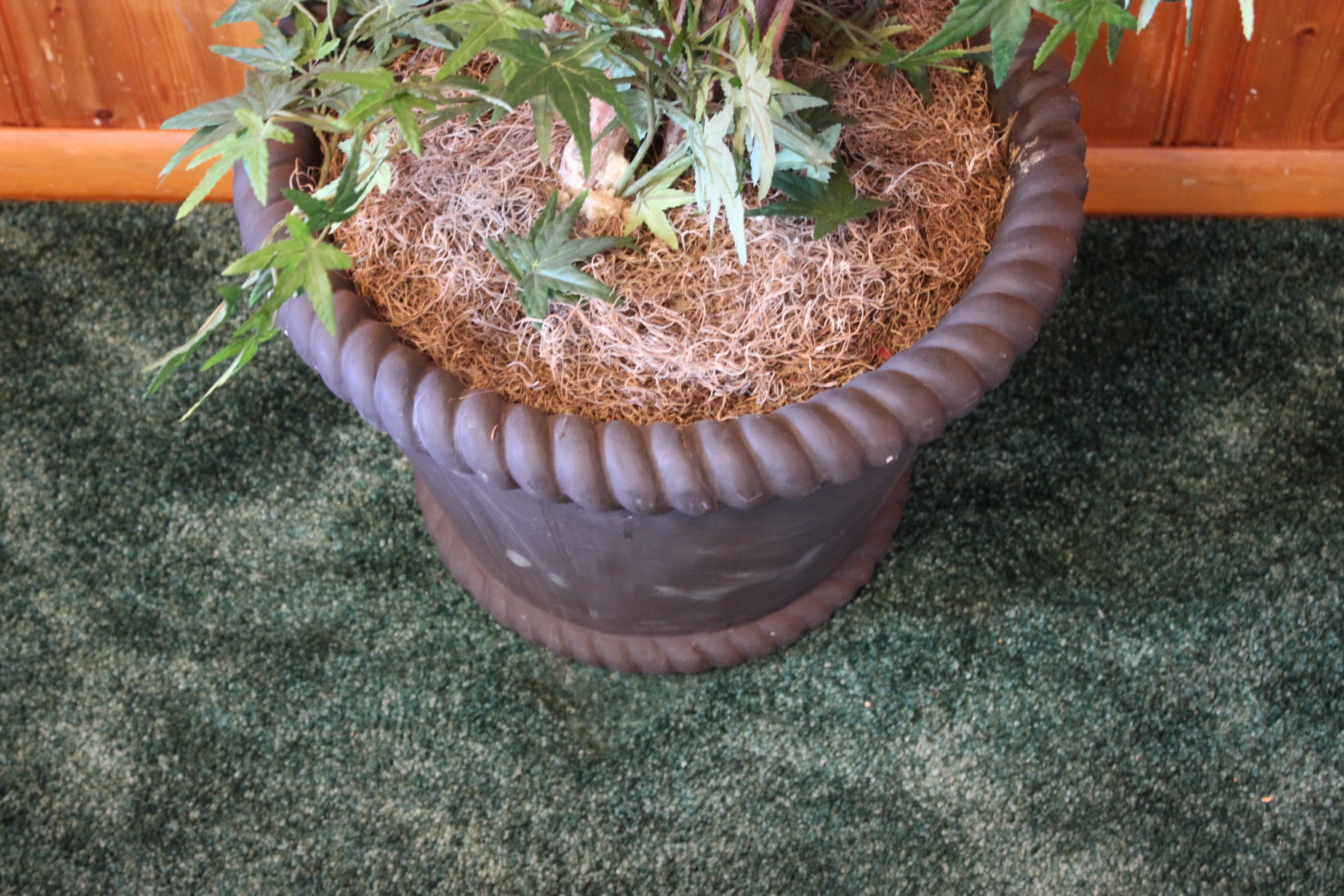 Faux Japanese  Maple Tree in Planter