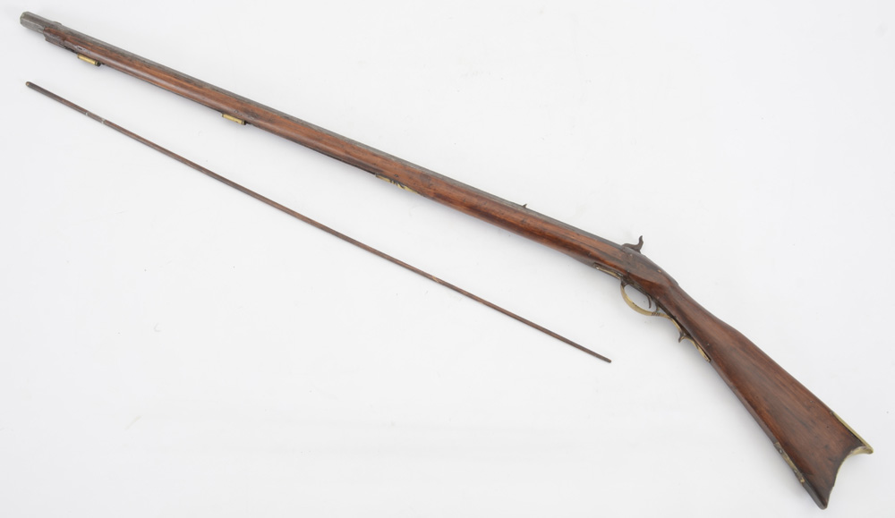 Antique Caplock Kentucky Long Rifle