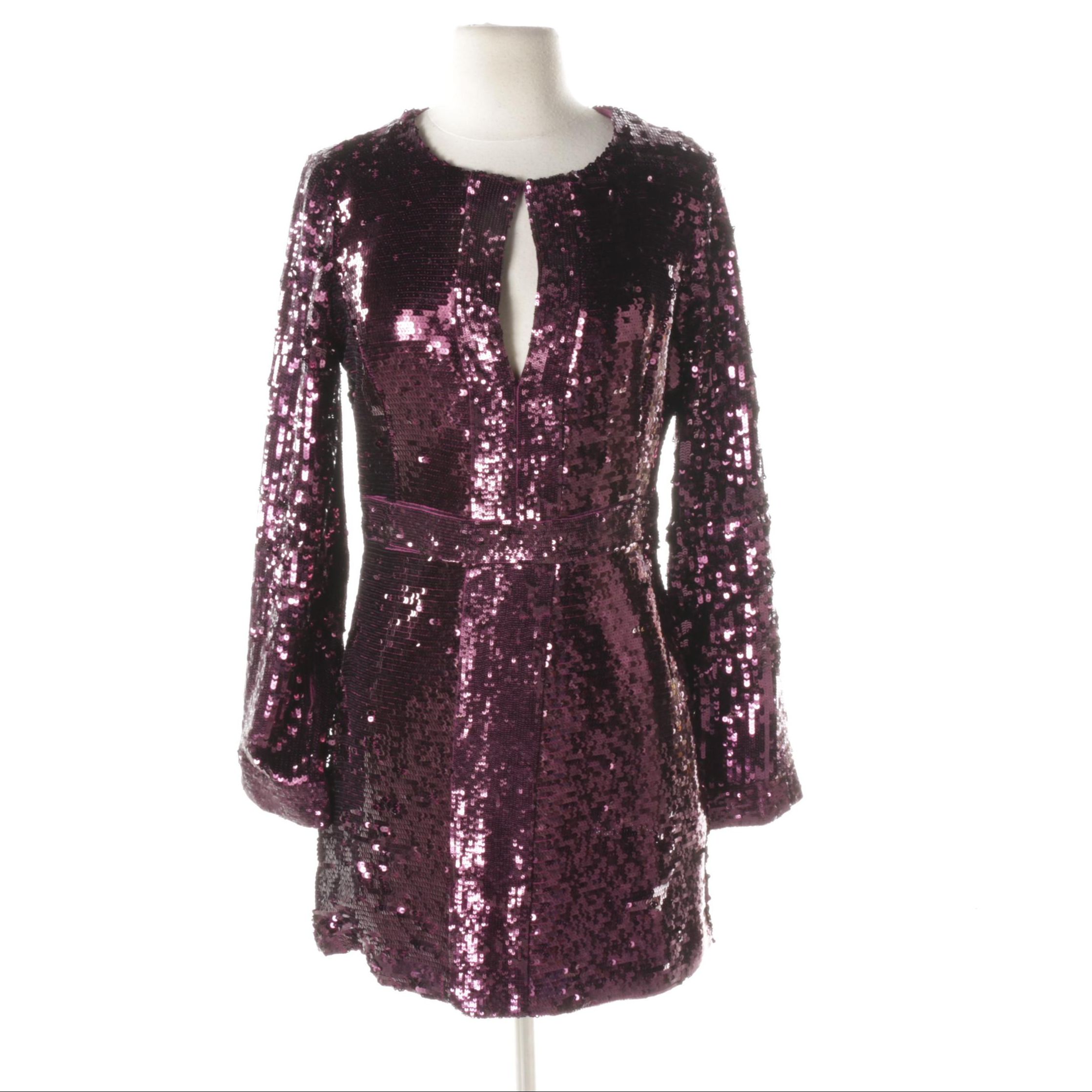 Tory Burch Purple Sequin Dress